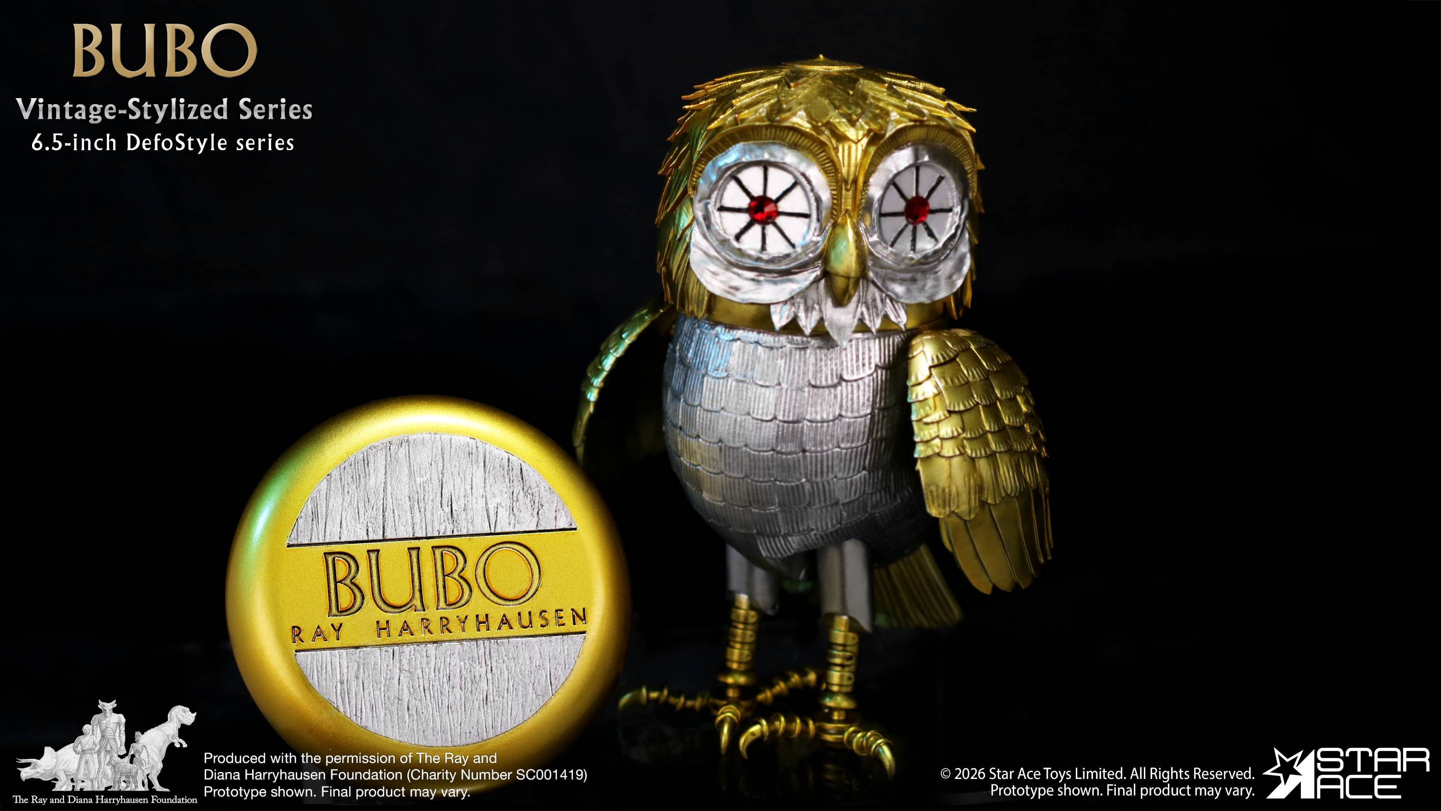 SPECIAL ORDER Star Ace Toys - DefoStyle - Clash of the Titans - Bubo [JP]