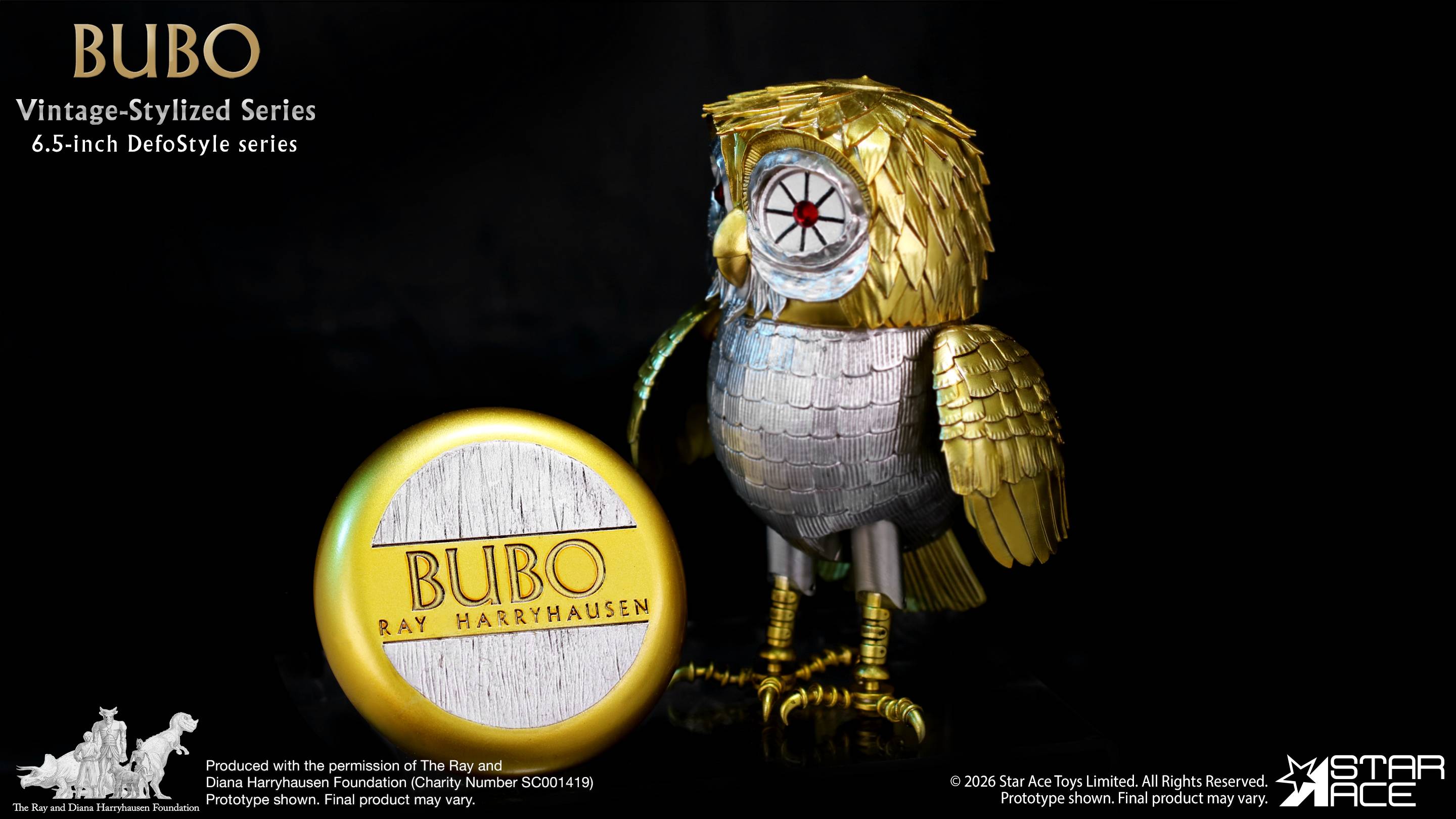 SPECIAL ORDER Star Ace Toys - DefoStyle - Clash of the Titans - Bubo [JP]