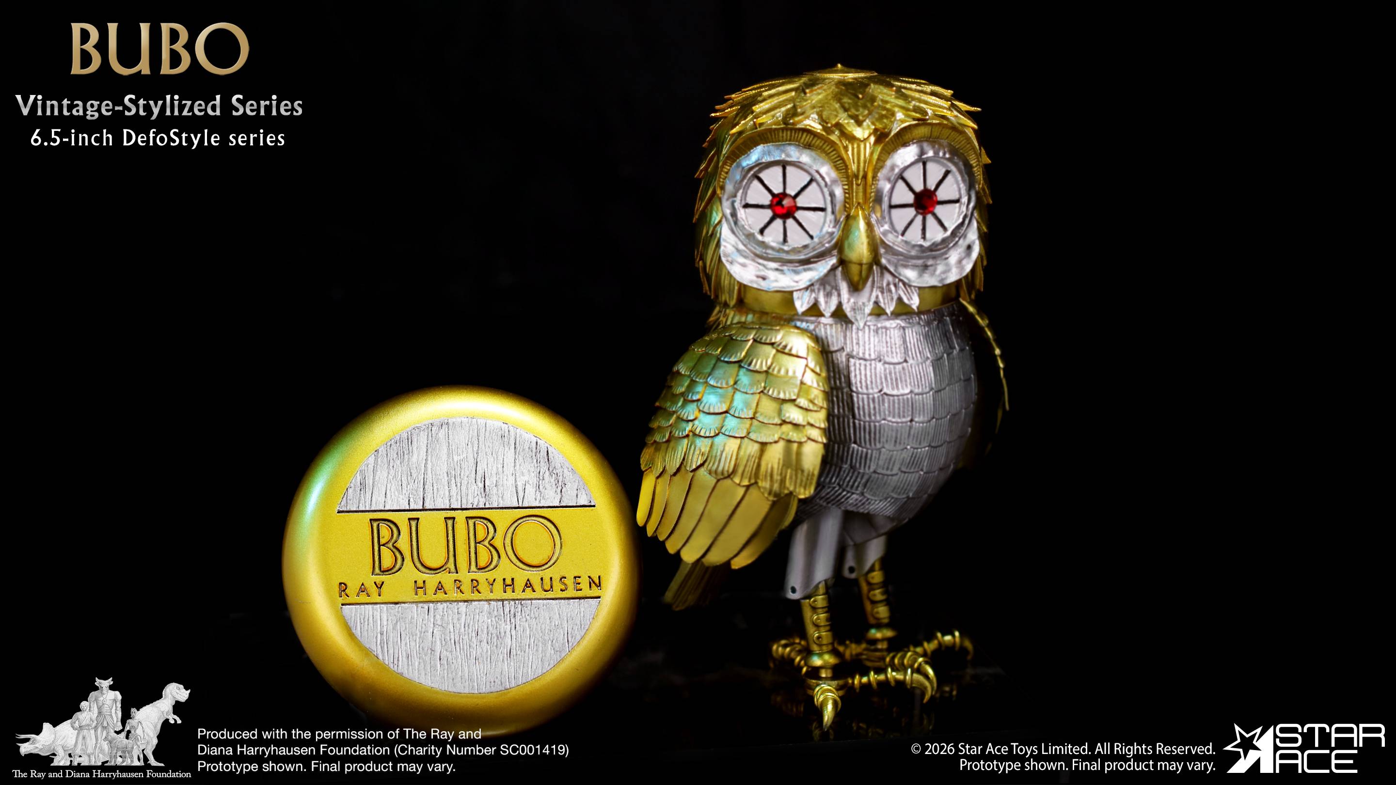 SPECIAL ORDER Star Ace Toys - DefoStyle - Clash of the Titans - Bubo [JP]