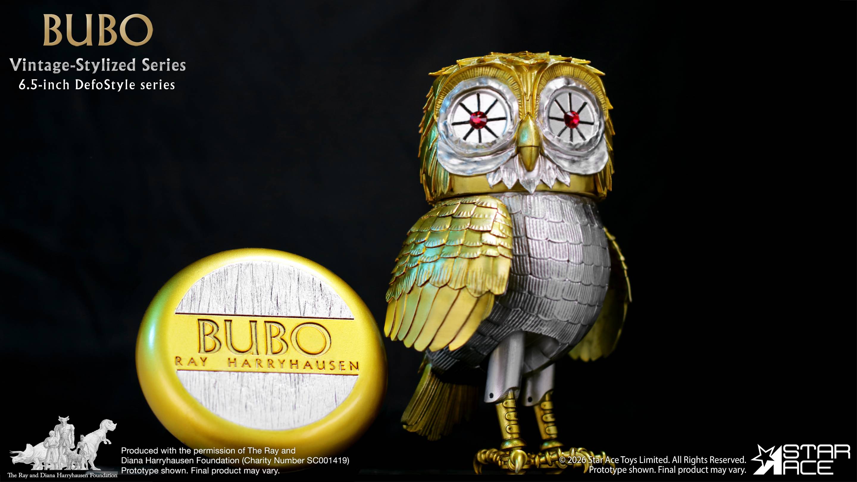 SPECIAL ORDER Star Ace Toys - DefoStyle - Clash of the Titans - Bubo [JP]