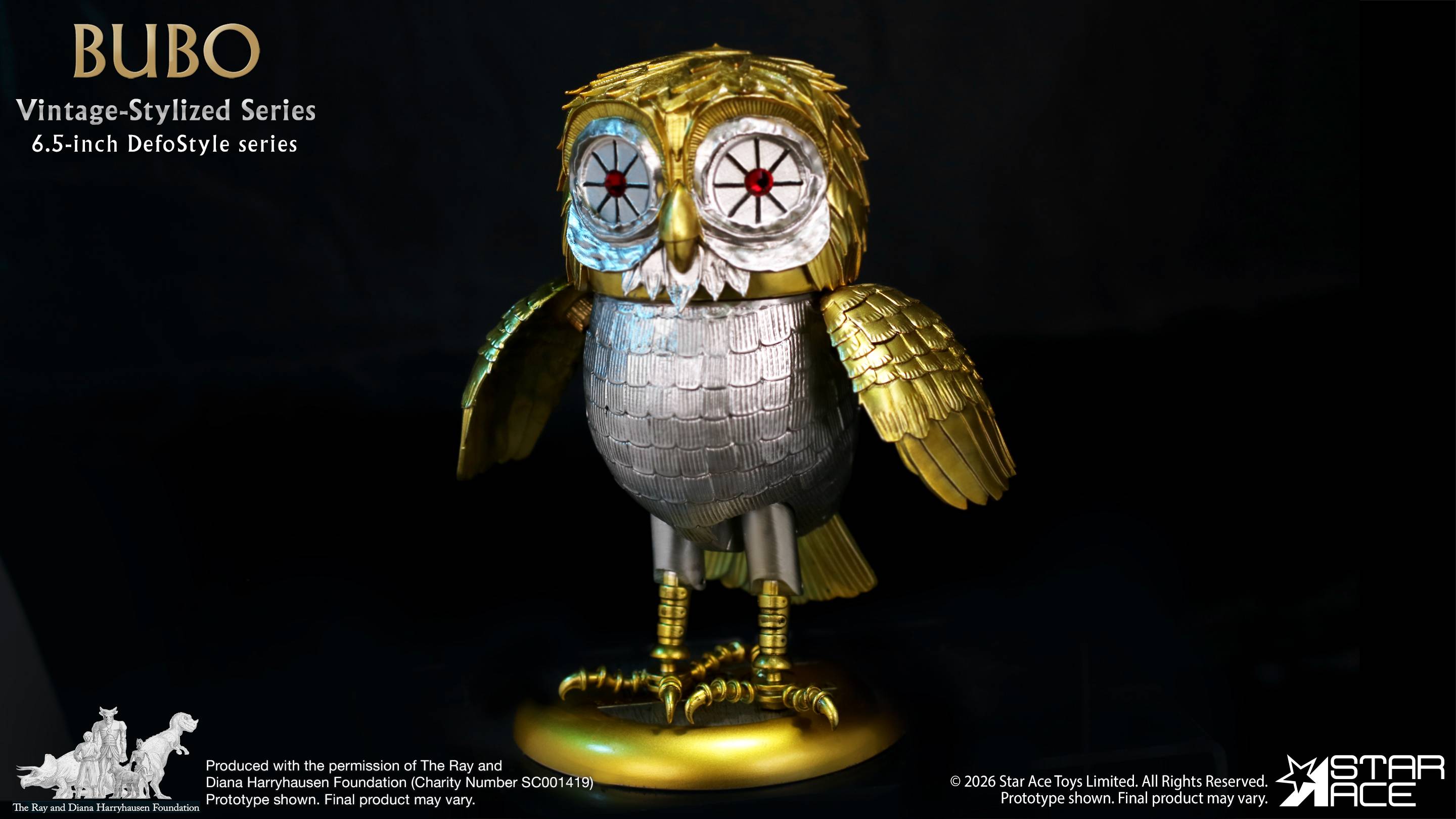 SPECIAL ORDER Star Ace Toys - DefoStyle - Clash of the Titans - Bubo [JP]
