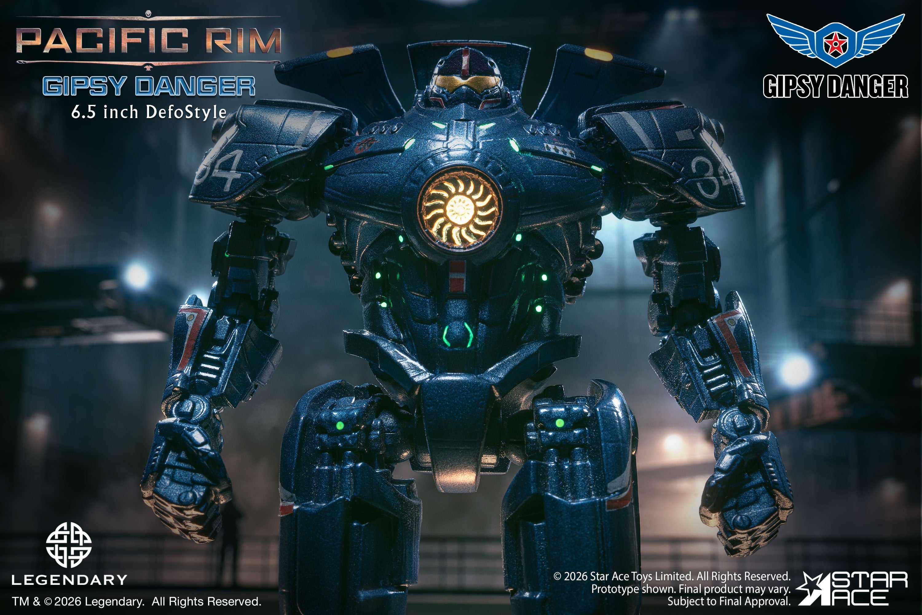 PRE-ORDER Star Ace Toys - DefoStyle - Pacific Rim - Gipsy Danger: Standard Ver.