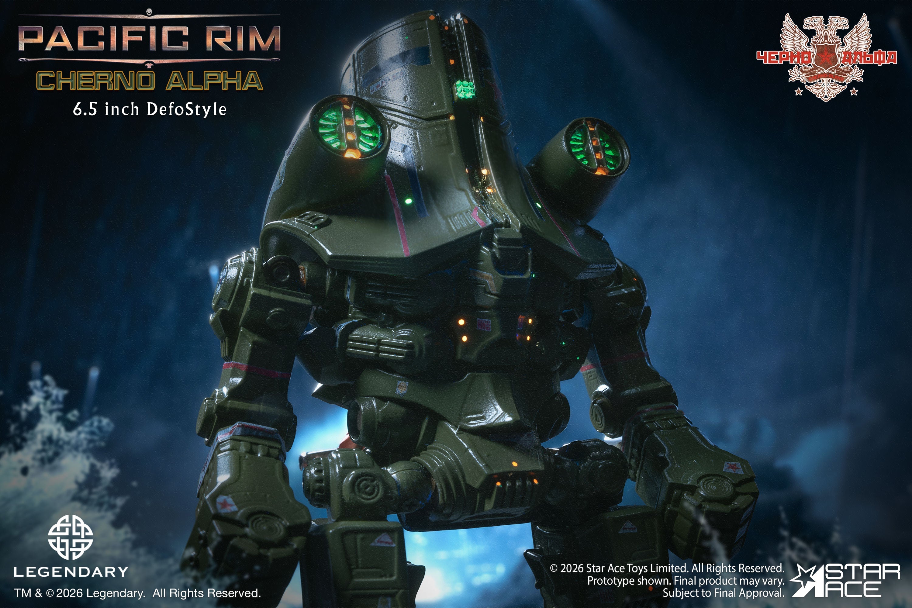 PRE-ORDER Star Ace Toys - DefoStyle - Pacific Rim - Cherno Alpha: DX Ver.