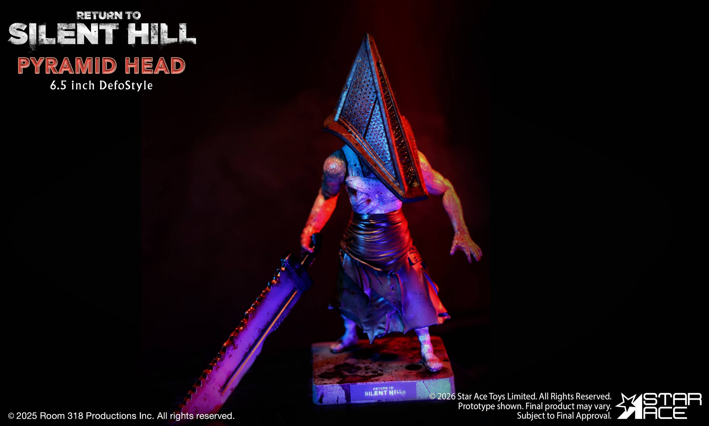 SPECIAL ORDER Star Ace Toys - DefoStyle - Return to Silent Hill - Pyramid Head + Bubble Head Nurse Twin Pack [JP]