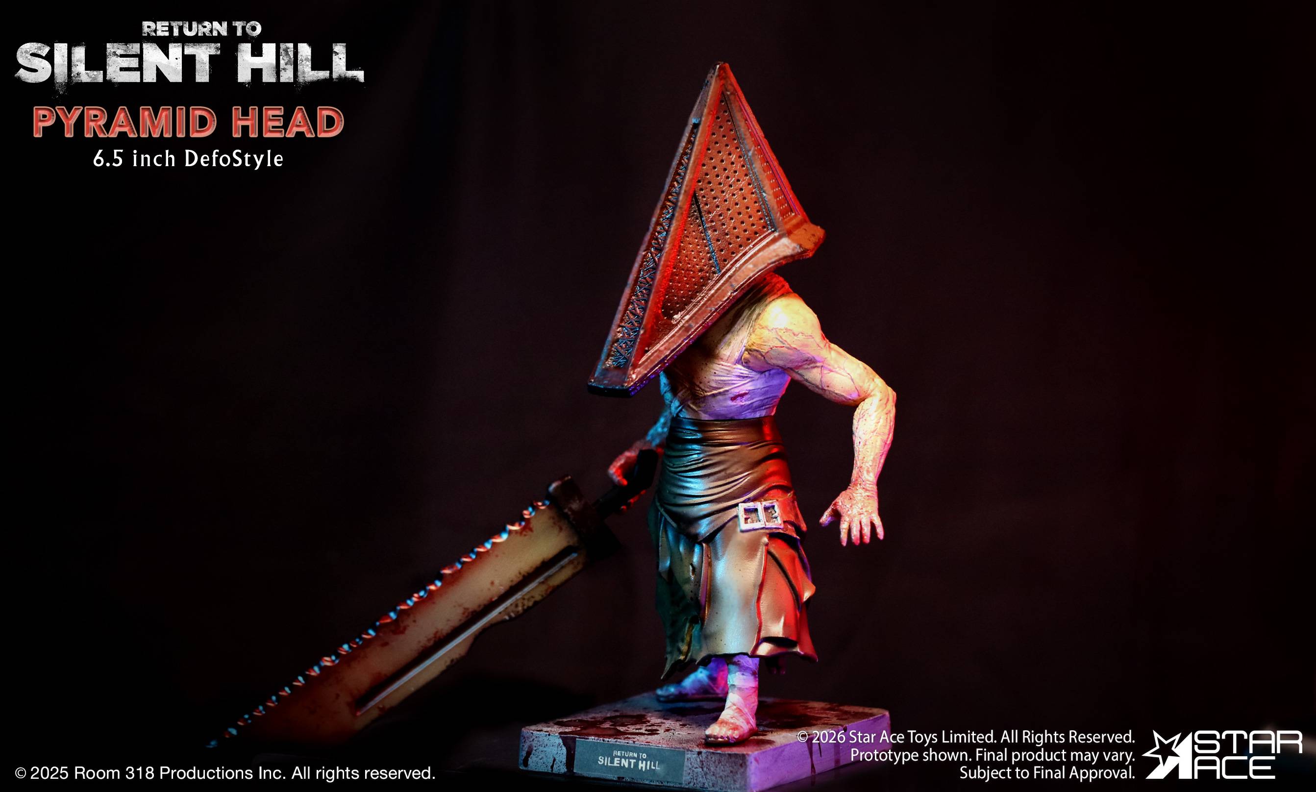 SPECIAL ORDER Star Ace Toys - DefoStyle - Return to Silent Hill - Pyramid Head + Bubble Head Nurse Twin Pack [JP]