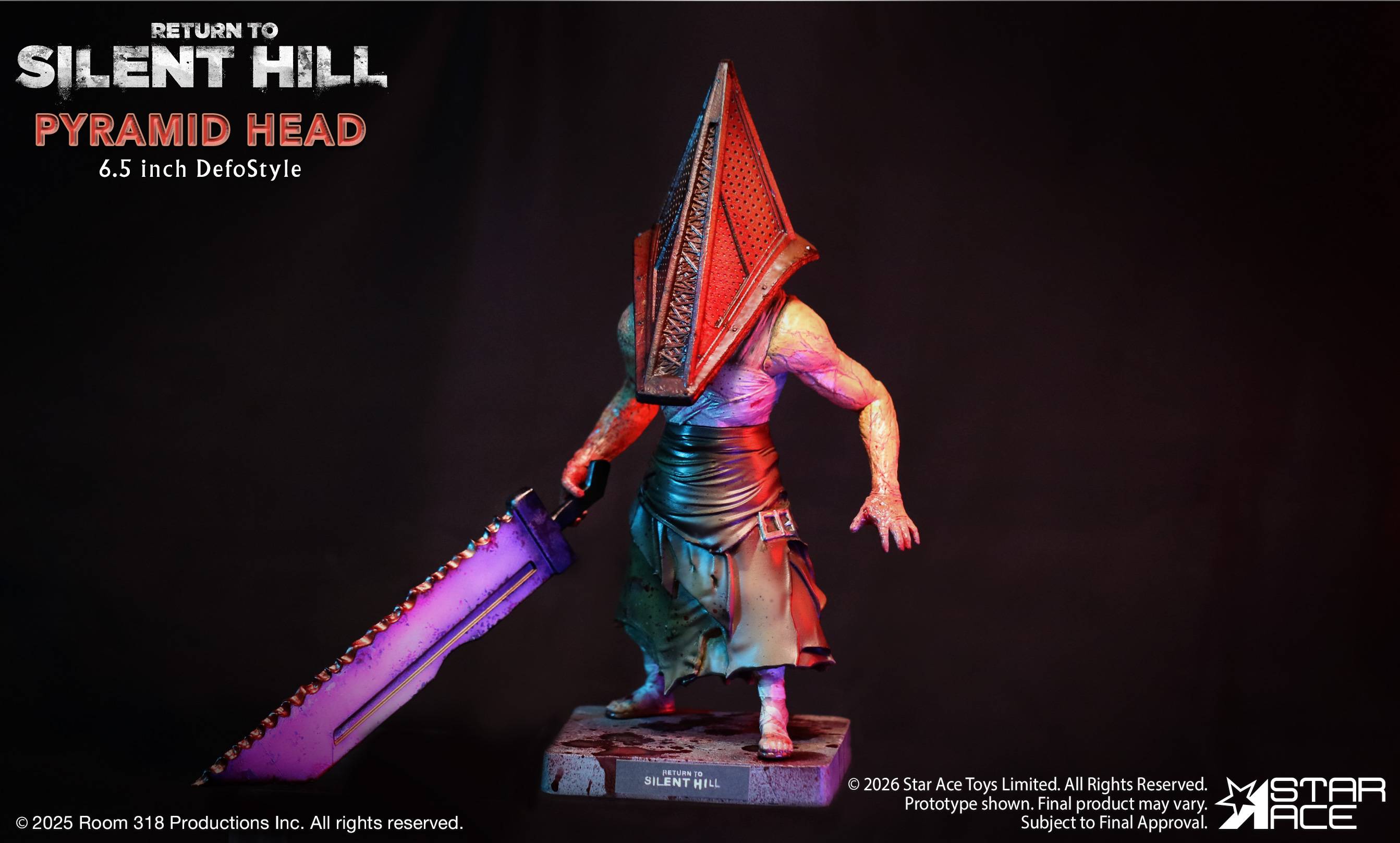 SPECIAL ORDER Star Ace Toys - DefoStyle - Return to Silent Hill - Pyramid Head + Bubble Head Nurse Twin Pack [JP]