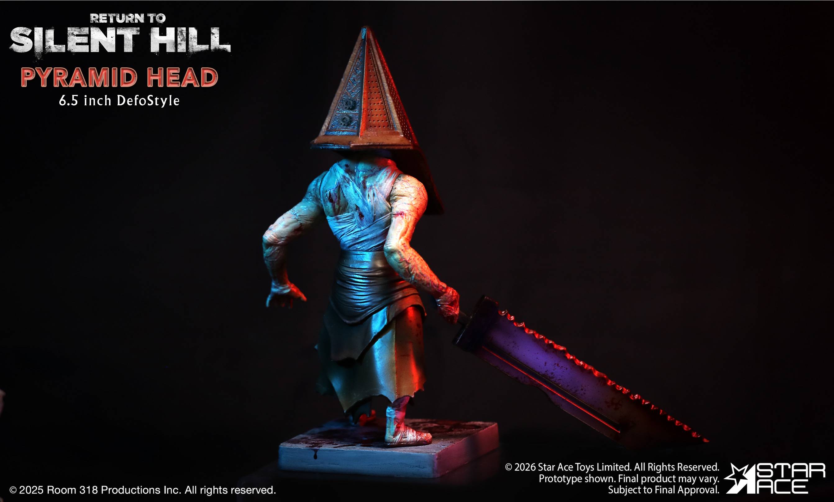 SPECIAL ORDER Star Ace Toys - DefoStyle - Return to Silent Hill - Pyramid Head + Bubble Head Nurse Twin Pack [JP]