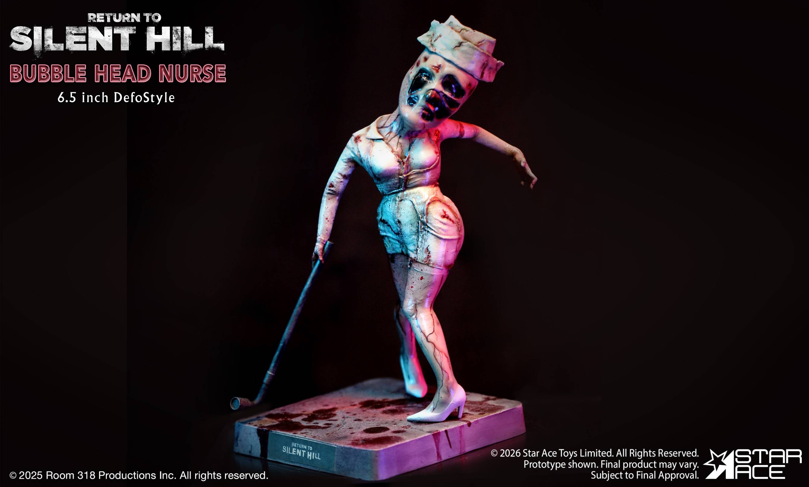 SPECIAL ORDER Star Ace Toys - DefoStyle - Return to Silent Hill - Pyramid Head + Bubble Head Nurse Twin Pack [JP]