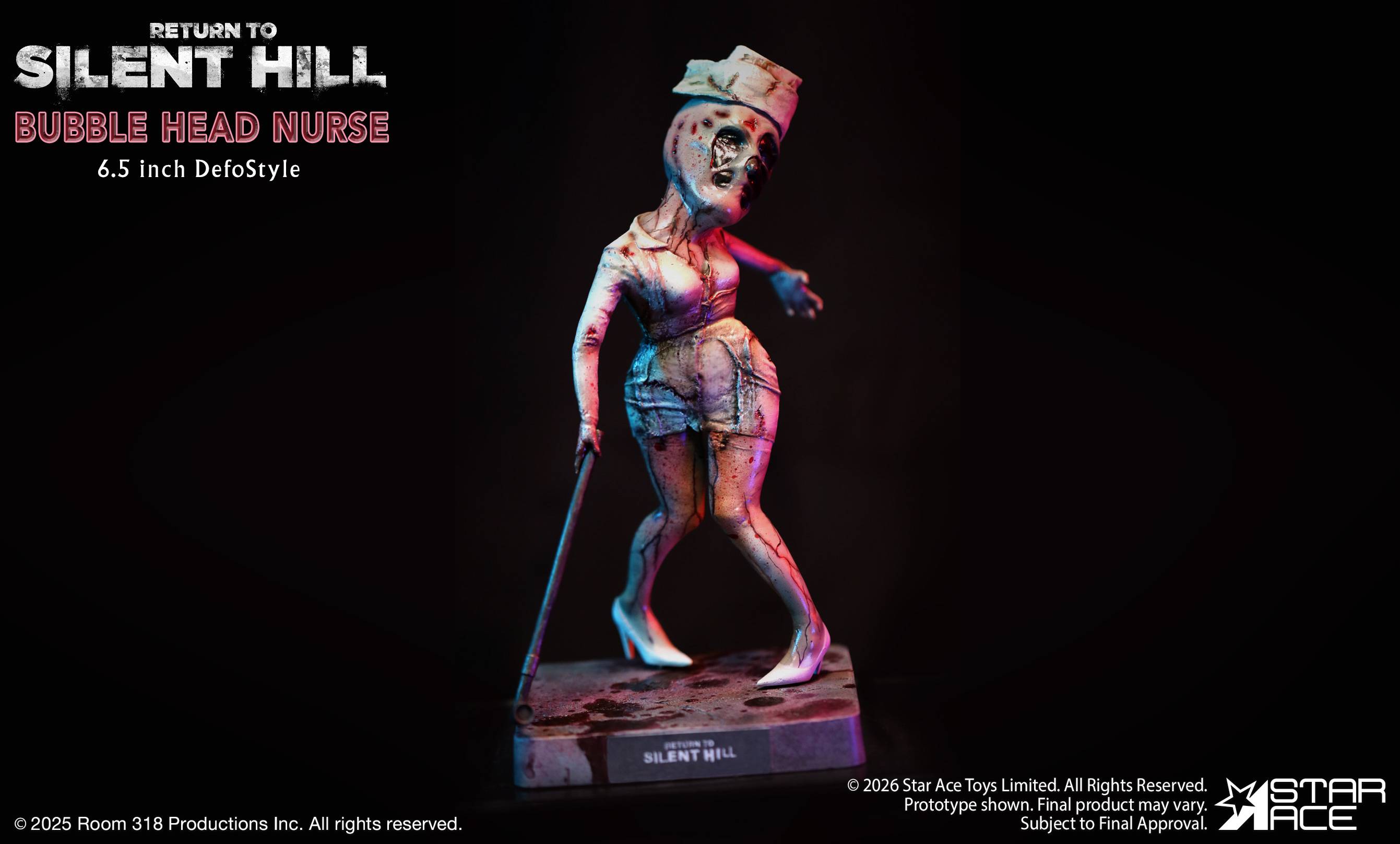 SPECIAL ORDER Star Ace Toys - DefoStyle - Return to Silent Hill - Pyramid Head + Bubble Head Nurse Twin Pack [JP]