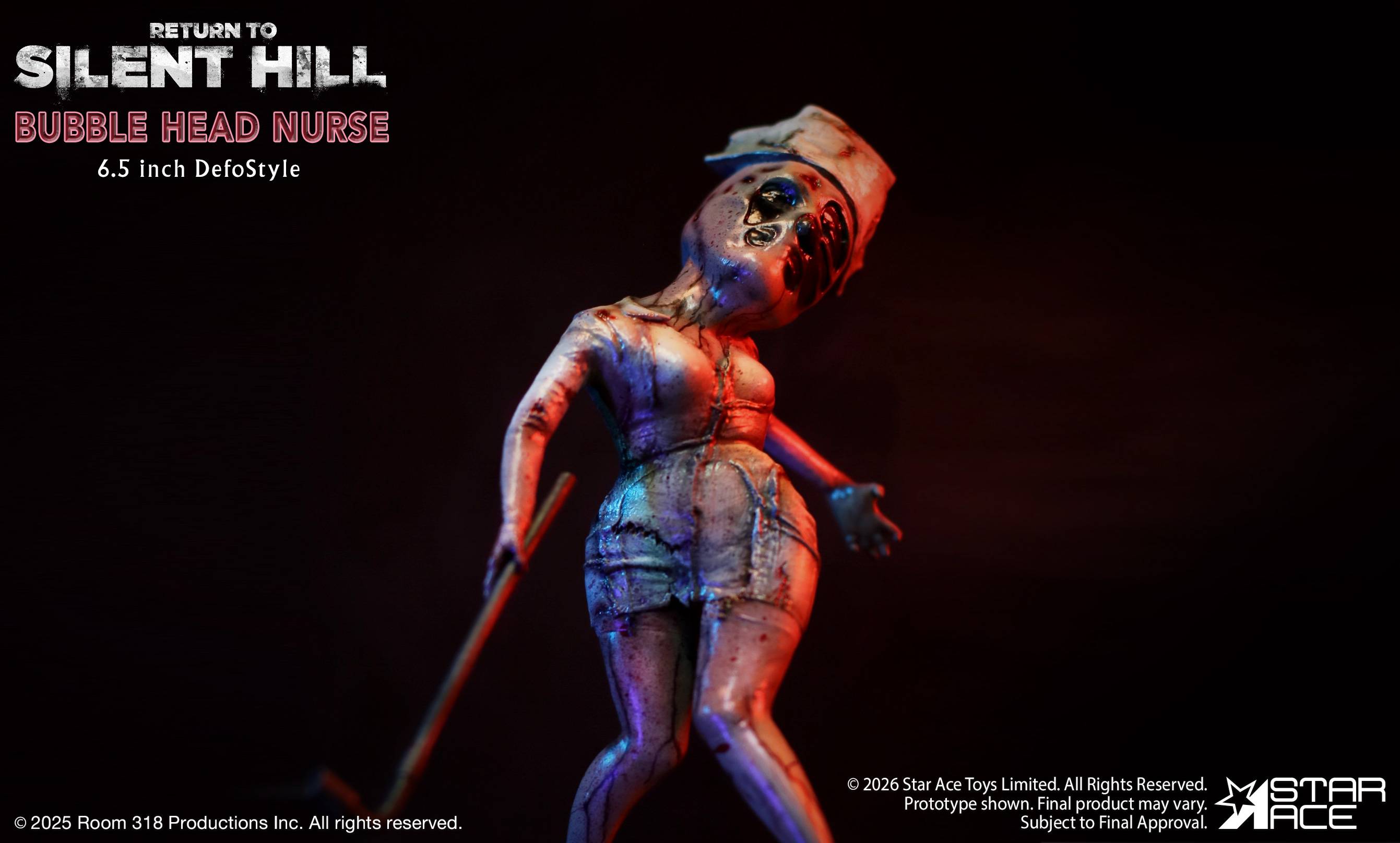 SPECIAL ORDER Star Ace Toys - DefoStyle - Return to Silent Hill - Pyramid Head + Bubble Head Nurse Twin Pack [JP]