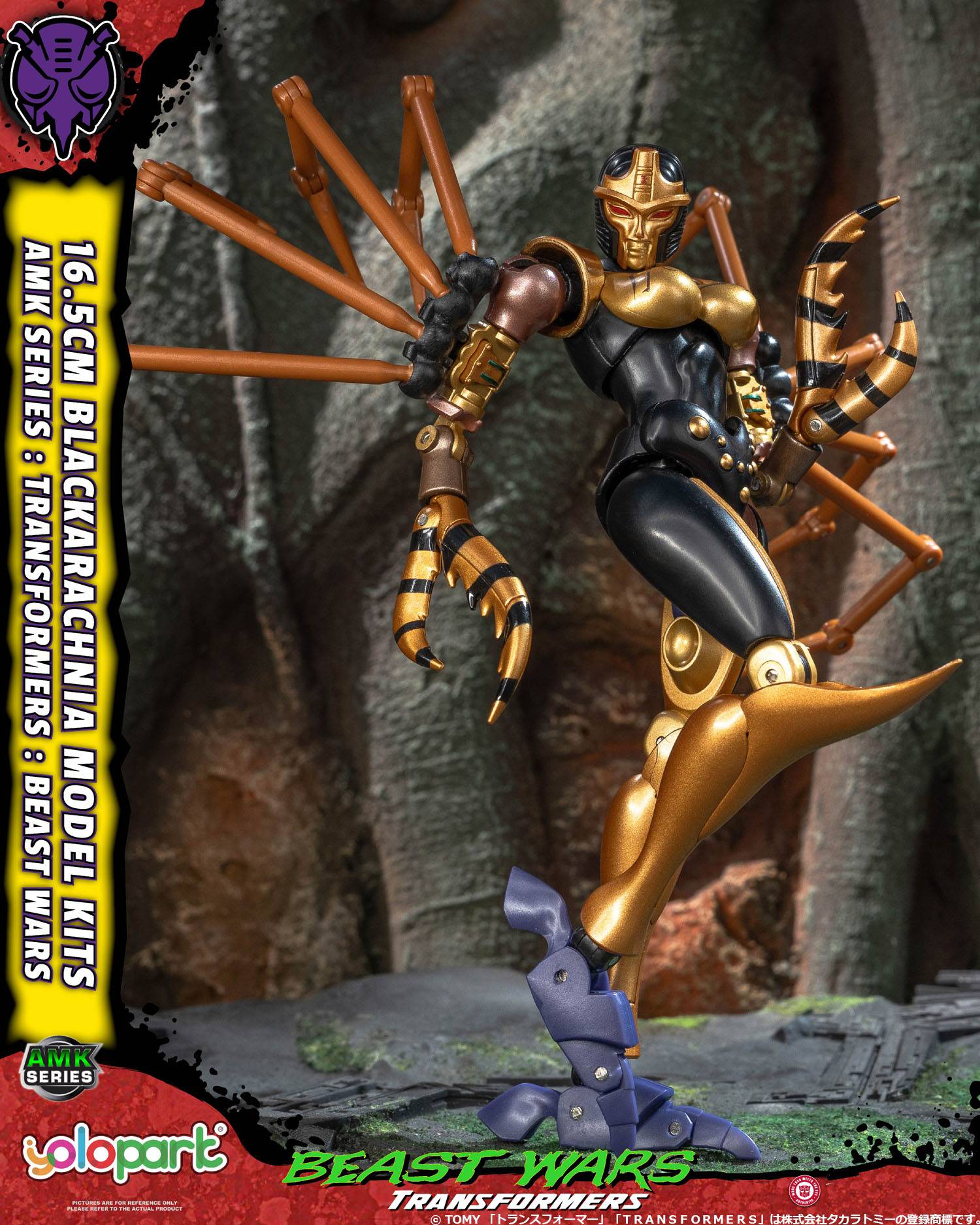 SPECIAL ORDER Yolopark - AMK - Transformers: Beast Wars - Blackarachnia [JP]