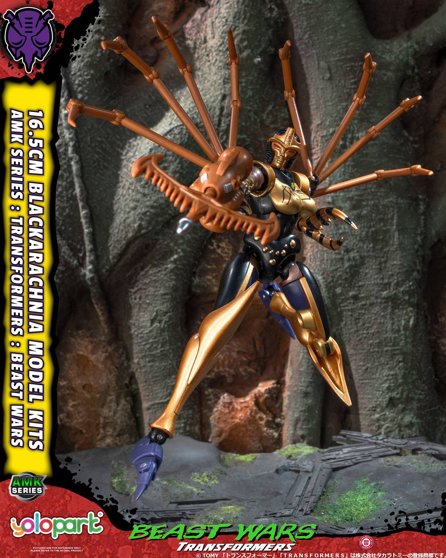 SPECIAL ORDER Yolopark - AMK - Transformers: Beast Wars - Blackarachnia [JP]