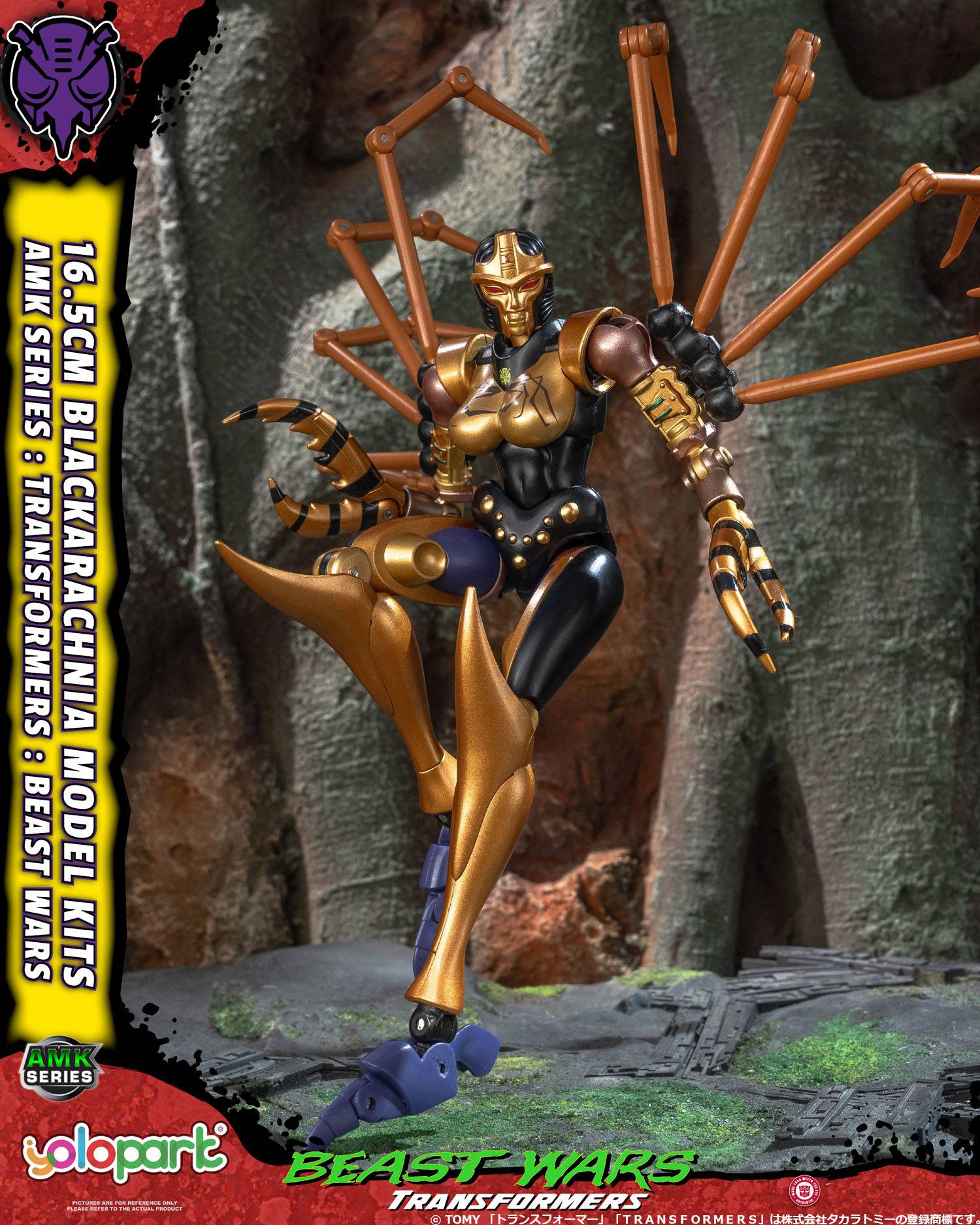 SPECIAL ORDER Yolopark - AMK - Transformers: Beast Wars - Blackarachnia [JP]
