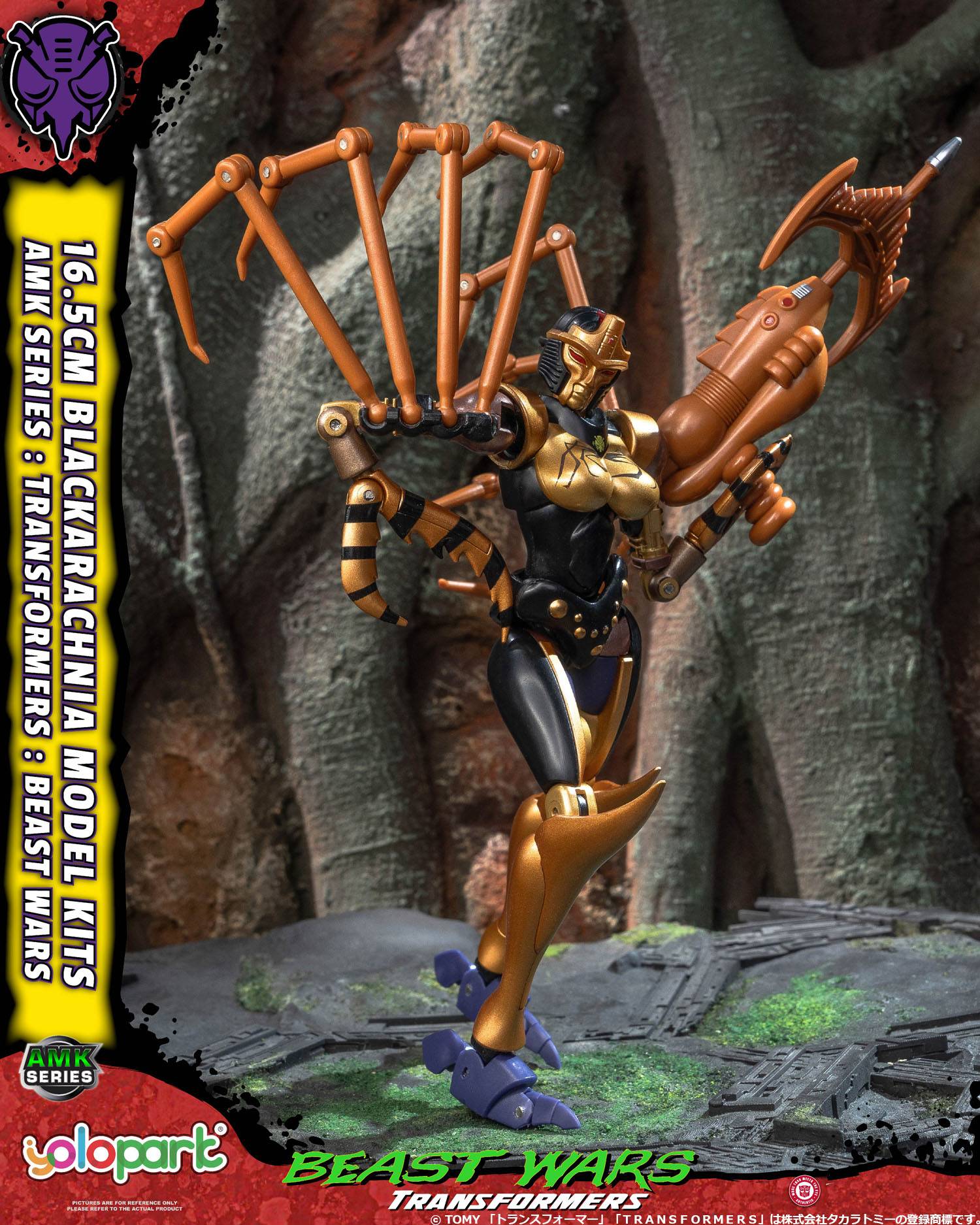 SPECIAL ORDER Yolopark - AMK - Transformers: Beast Wars - Blackarachnia [JP]