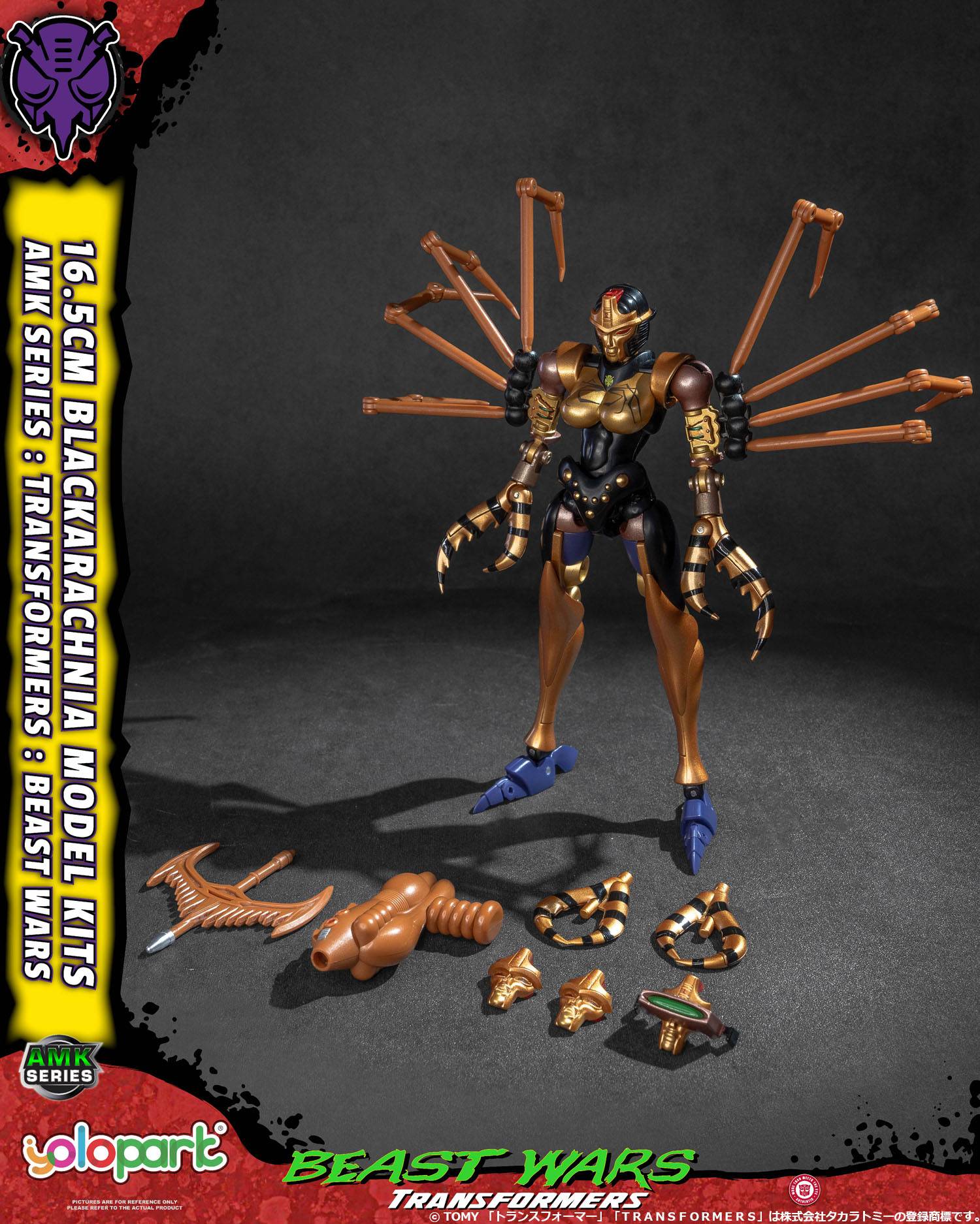 SPECIAL ORDER Yolopark - AMK - Transformers: Beast Wars - Blackarachnia [JP]