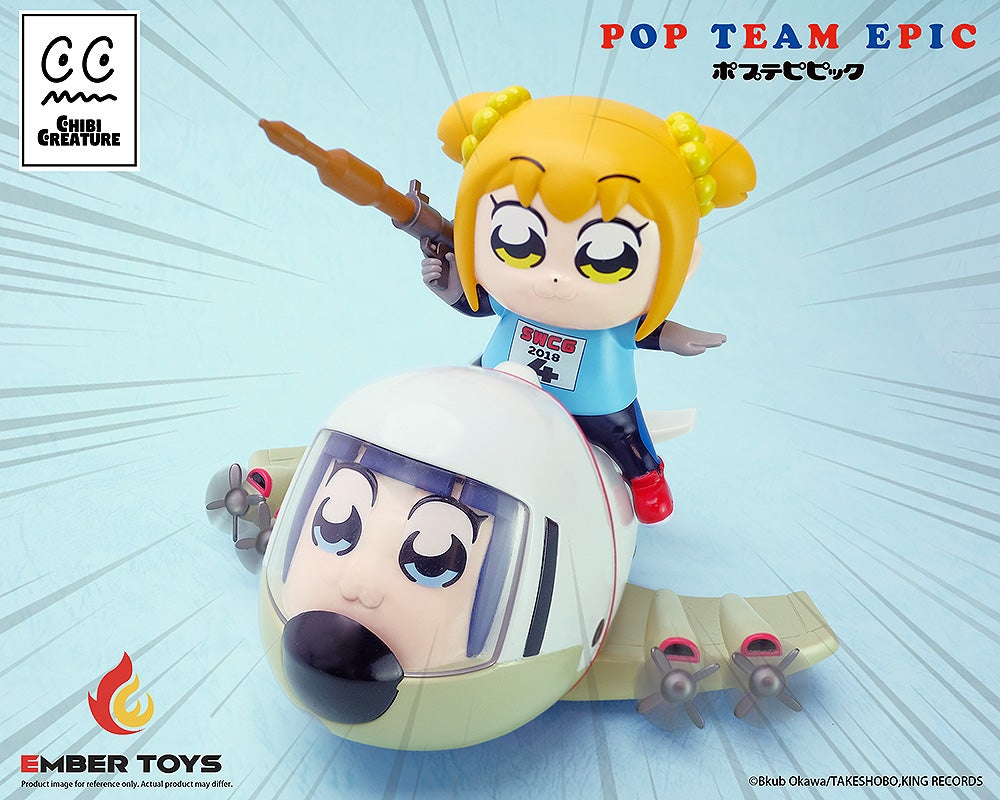SPECIAL ORDER EMBER TOYS - Chibi Creature - POP TEAM EPIC - POPUKO & PIPIMI: Skeleton Competition Ver. [JP]