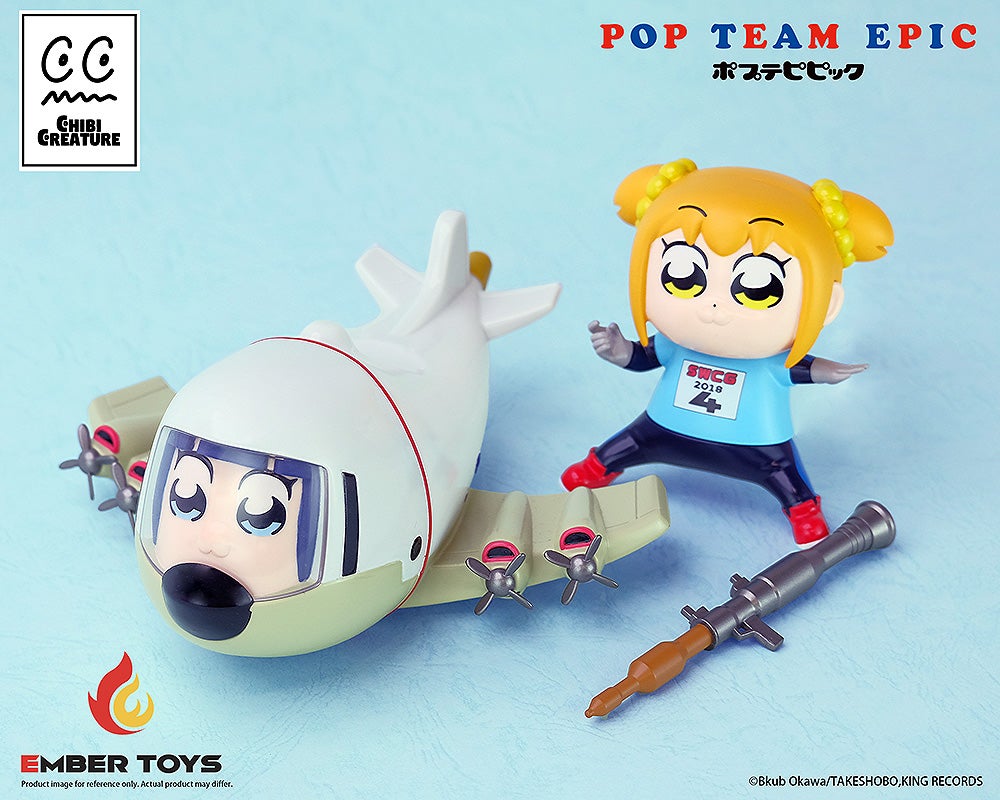 SPECIAL ORDER EMBER TOYS - Chibi Creature - POP TEAM EPIC - POPUKO & PIPIMI: Skeleton Competition Ver. [JP]