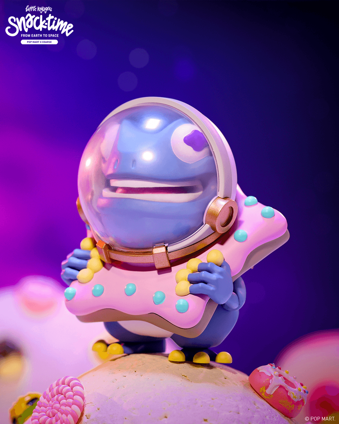 IN-STOCK POP MART - Coarse - Little Voyagers - Snack-time: From Earth to Space
