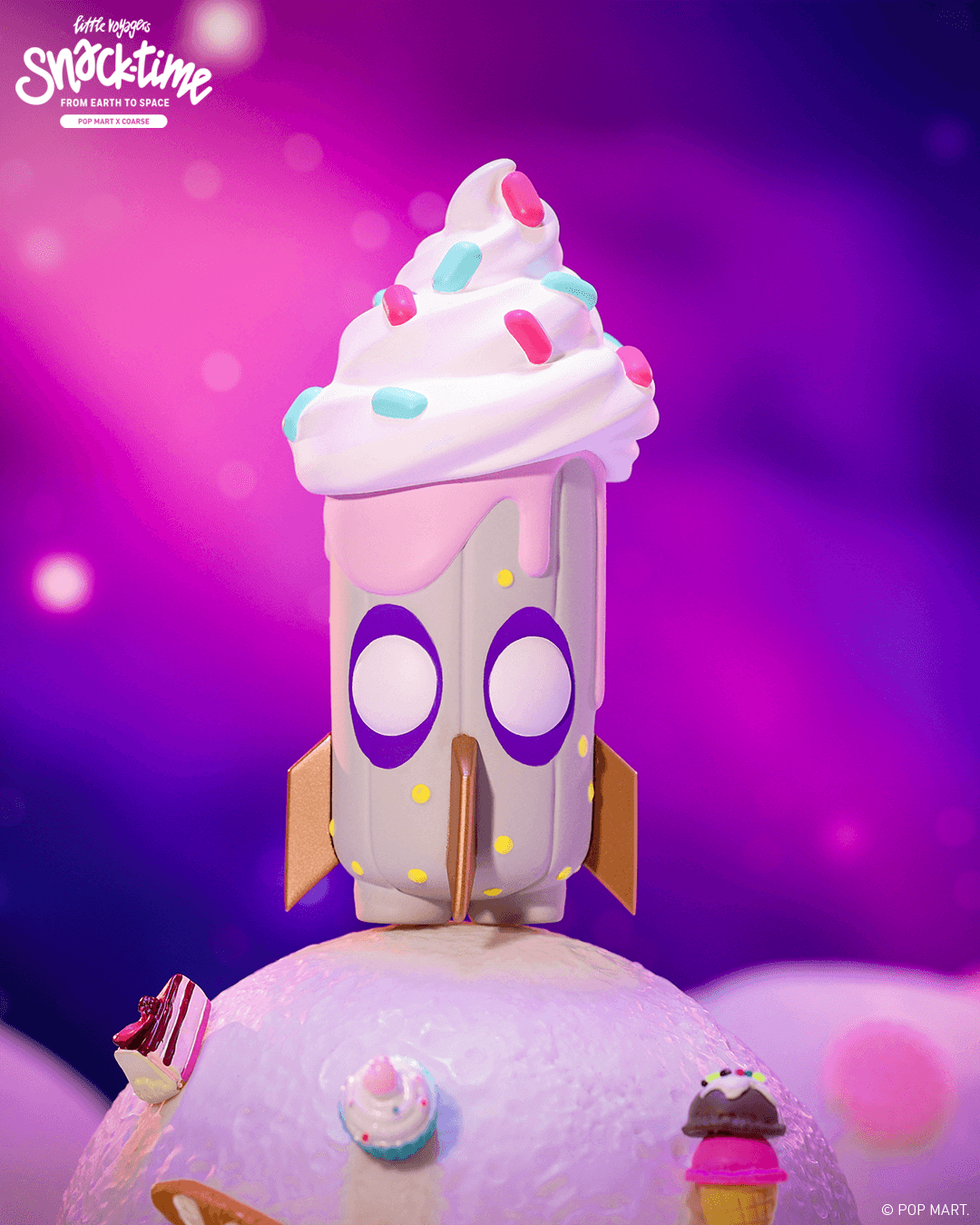IN-STOCK POP MART - Coarse - Little Voyagers - Snack-time: From Earth to Space
