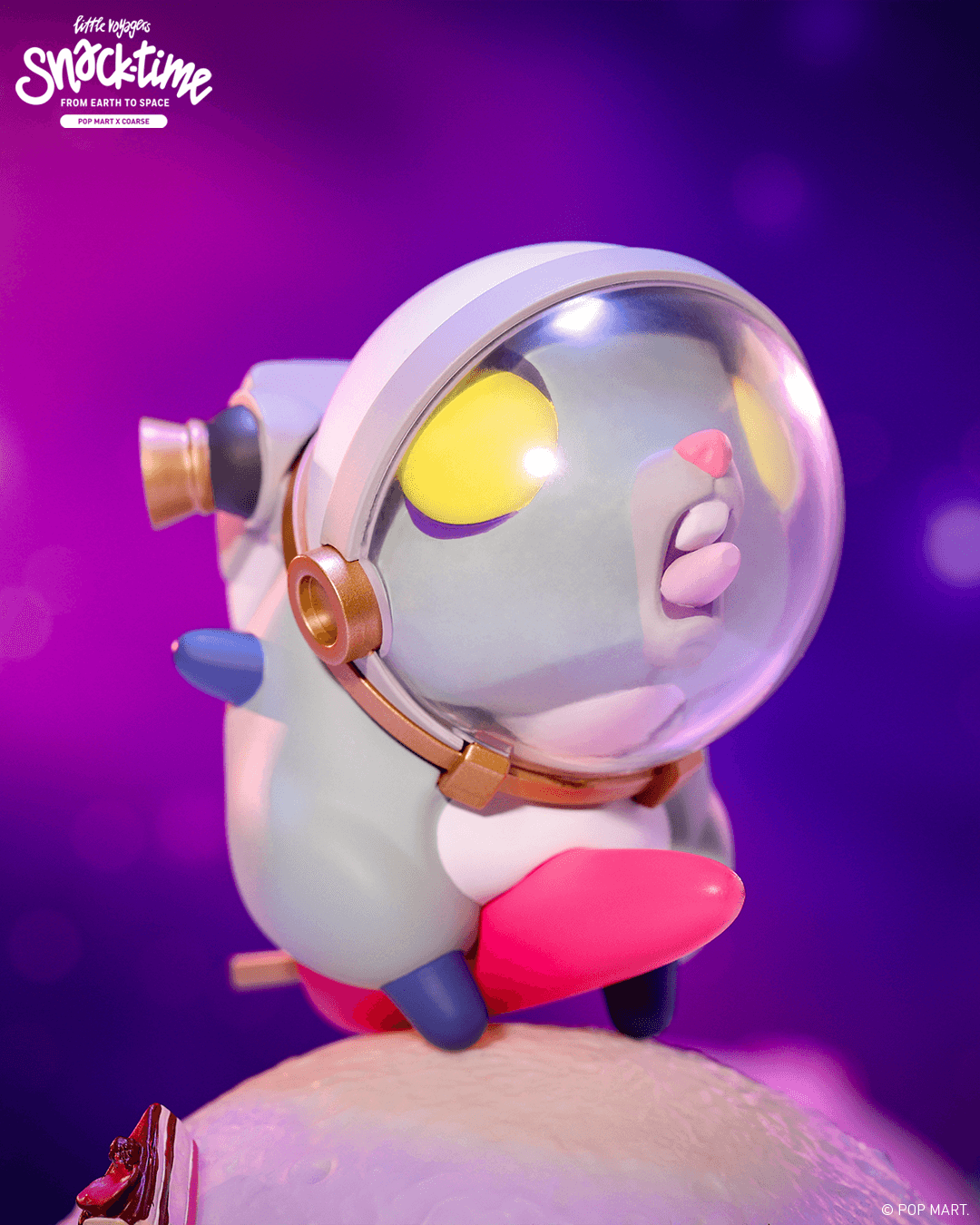 IN-STOCK POP MART - Coarse - Little Voyagers - Snack-time: From Earth to Space