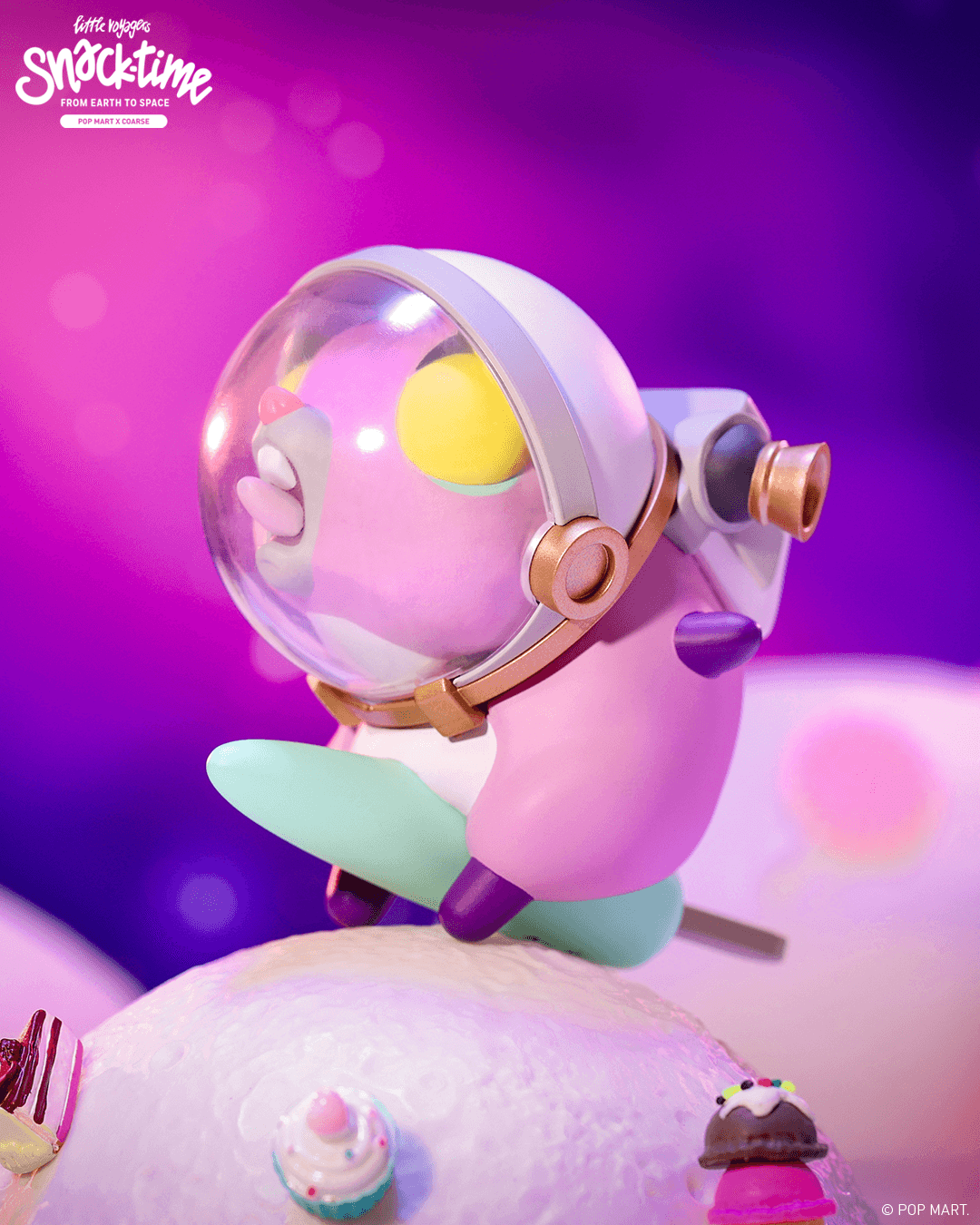 IN-STOCK POP MART - Coarse - Little Voyagers - Snack-time: From Earth to Space
