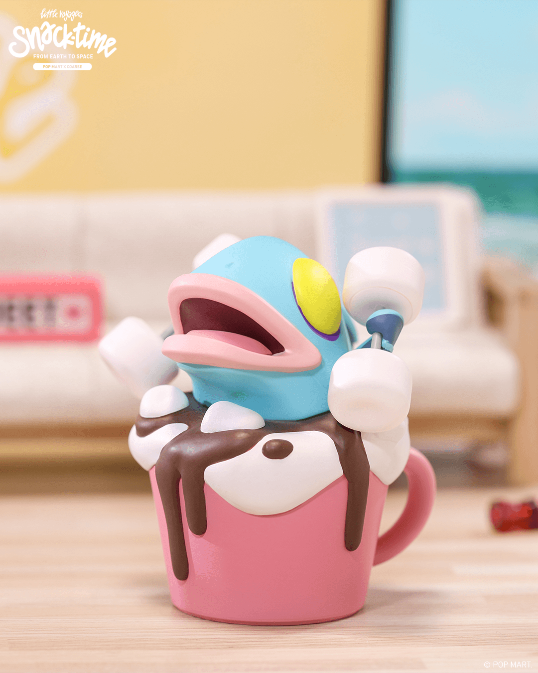 IN-STOCK POP MART - Coarse - Little Voyagers - Snack-time: From Earth to Space