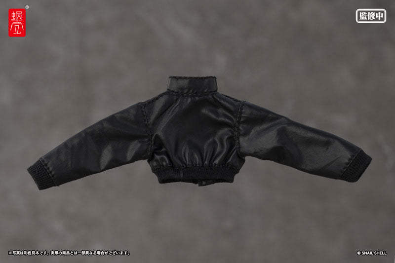 SPECIAL ORDER Snail Shell - Sune-chan Cropped Track Jacket (Black Ver.) [JP]