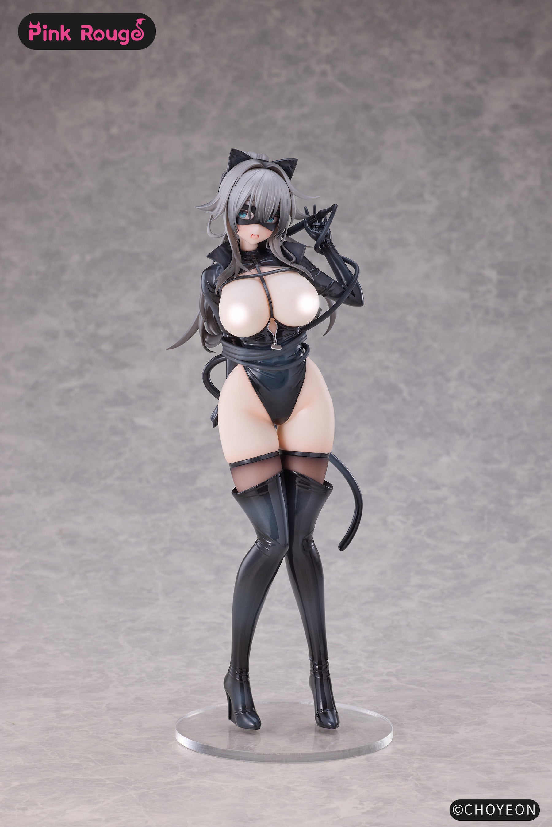 PRE-ORDER Pink Rouge - Cat Woman - Happy-chan DX Ver. Another Color Ver. 1/6
