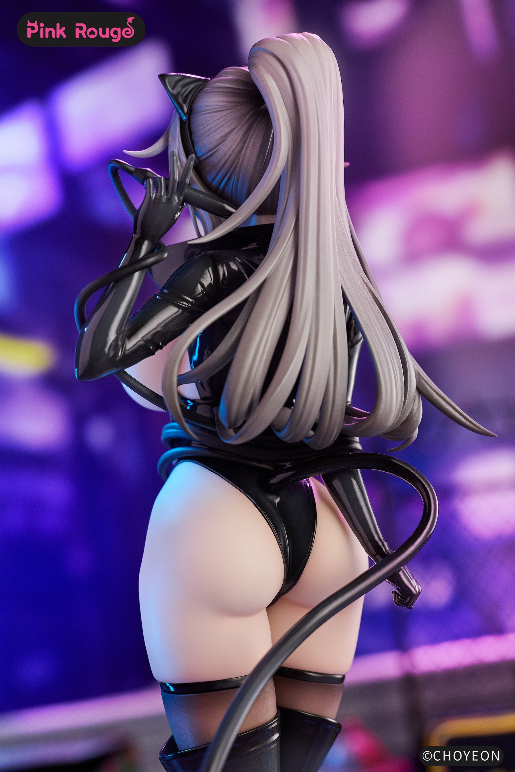 PRE-ORDER Pink Rouge - Cat Woman - Happy-chan DX Ver. Another Color Ver. 1/6