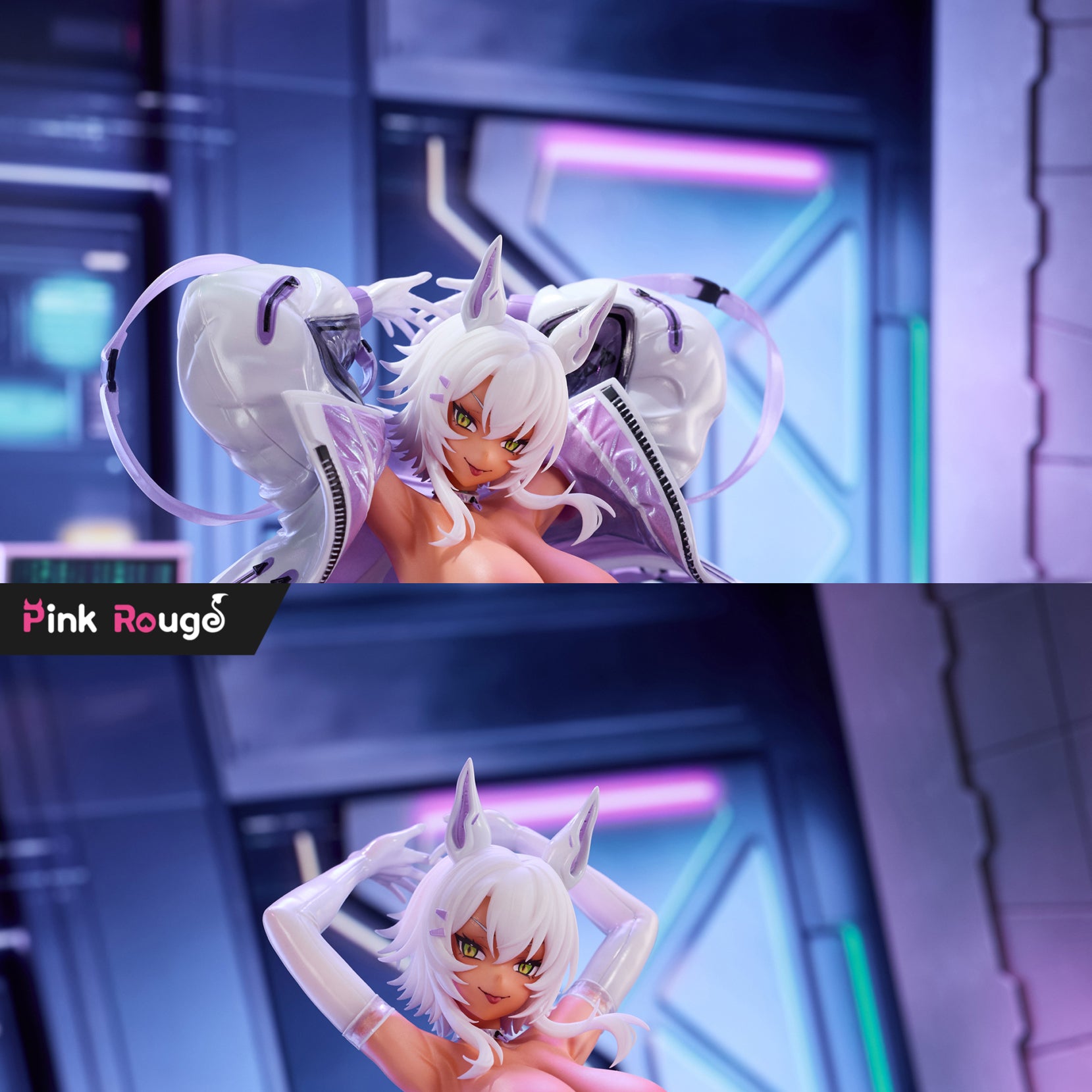 SPECIAL ORDER Pink Rouge - CYBER PETS - Silky: DX Ver. Double Set 1/6 [JP]