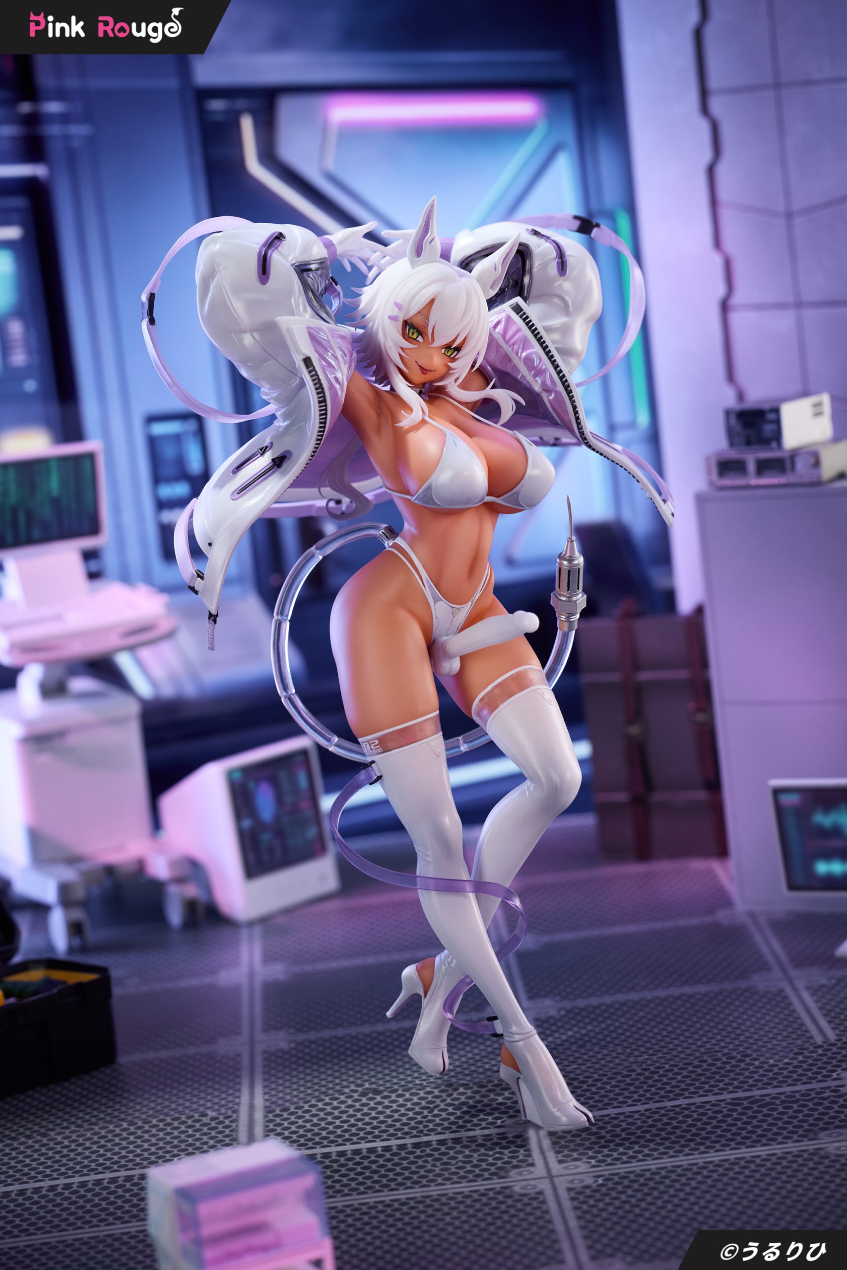 SPECIAL ORDER Pink Rouge - CYBER PETS - Silky: DX Ver. Double Set 1/6 [JP]