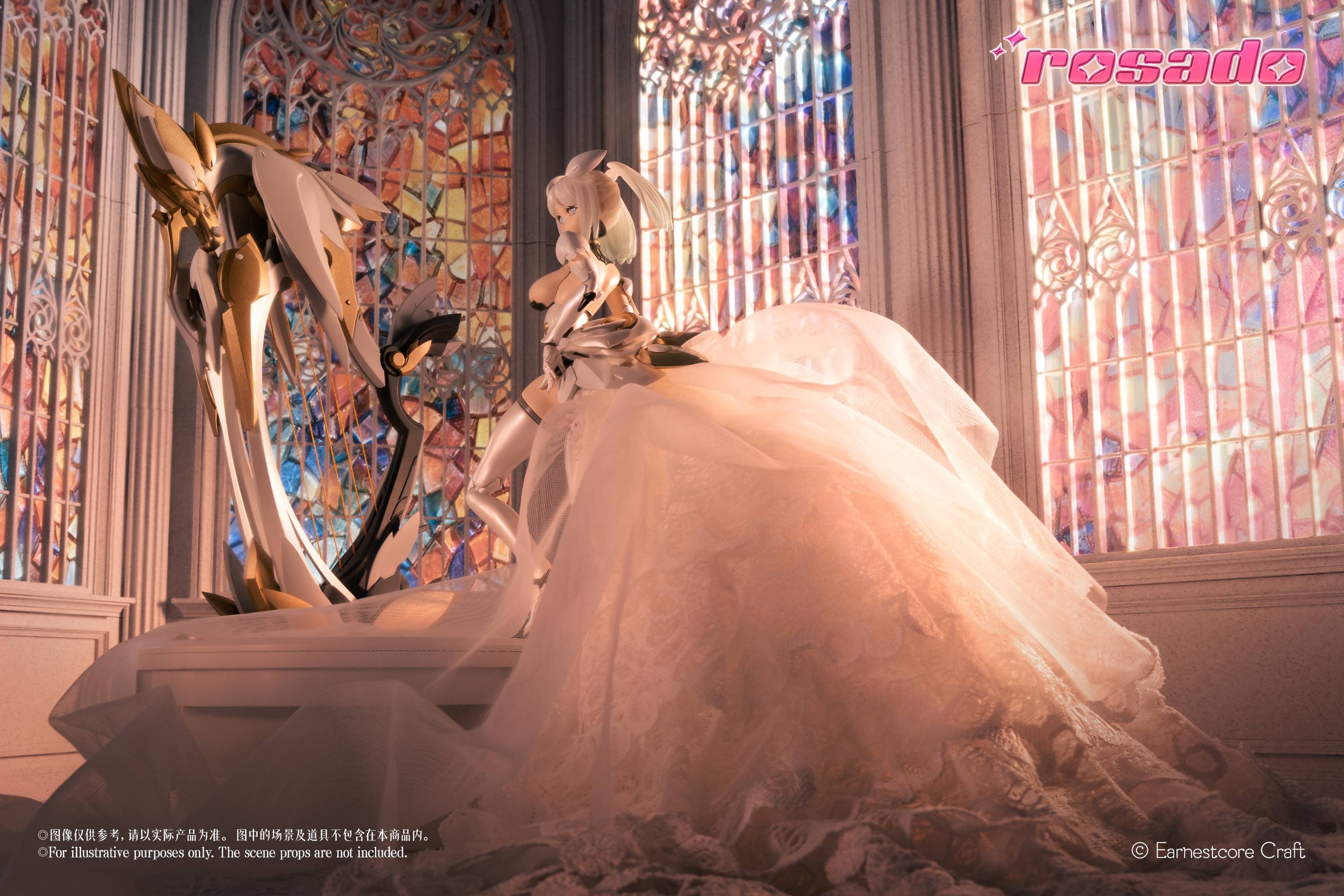 SPECIAL ORDER Earnestcore Craft - rosado Project - Starflower Rose Expansion Part Set 1/10 [JP]