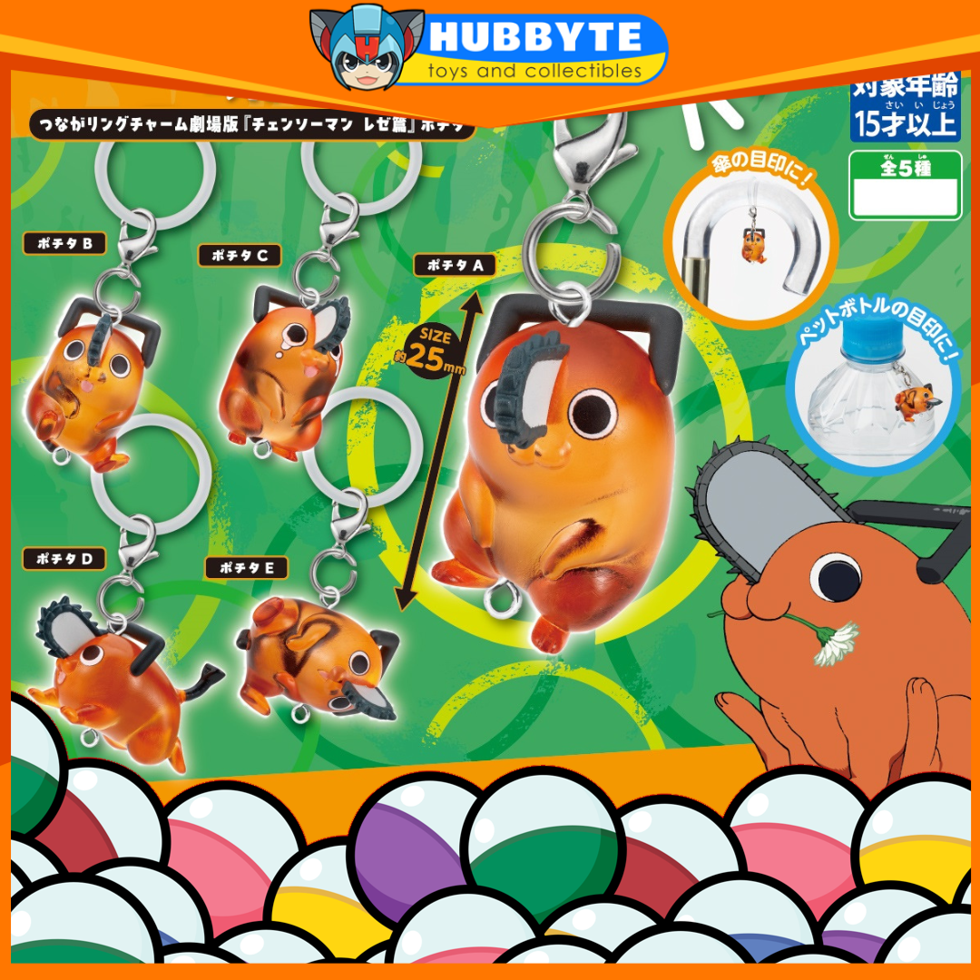 BACK-ORDER Takara Tomy A.R.T.S - Connecting Ring Charm Chainsawman Movie: Reze Arc Pochita [Set of 5] [JP]
