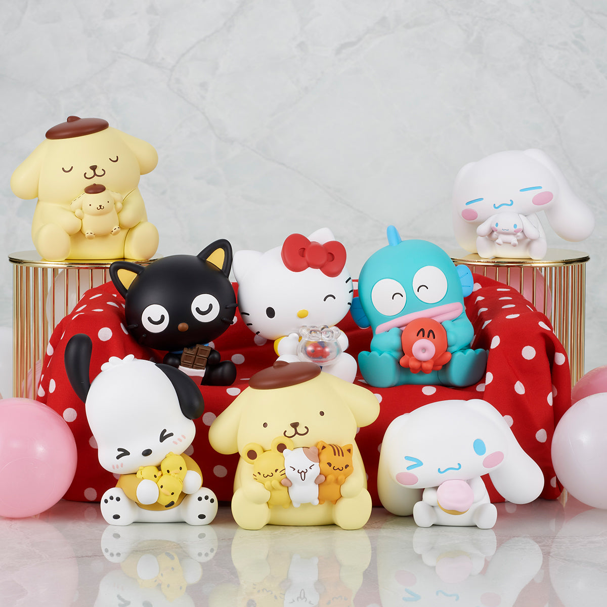 SPECIAL ORDER Takara Tomy A.R.T.S - PERIHAPI! - Katazun Hug - Sanrio Characters - Hello Kitty and Friends Part.2 [JP] [Box of 8]