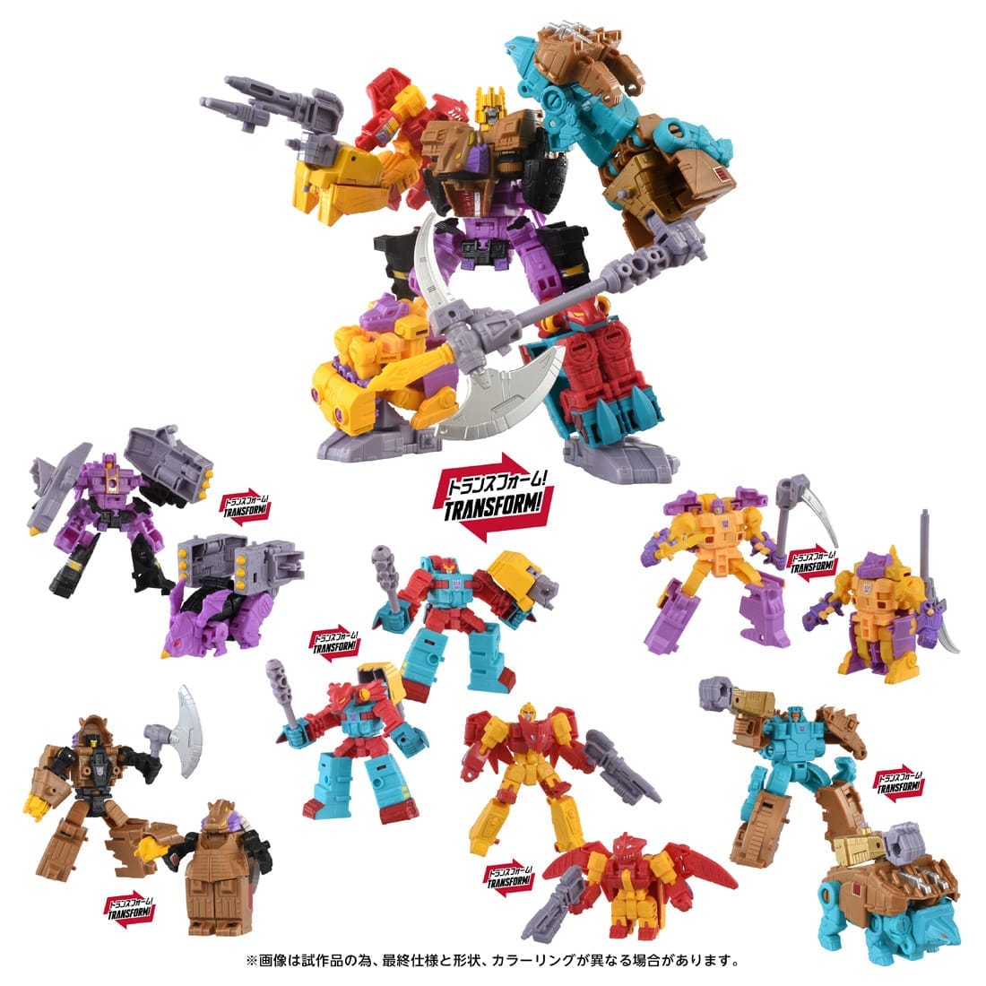 SPECIAL ORDER Takara Tomy - T-SPARK ZONE - Transformers AOTP-EX - Monstructor [JP]
