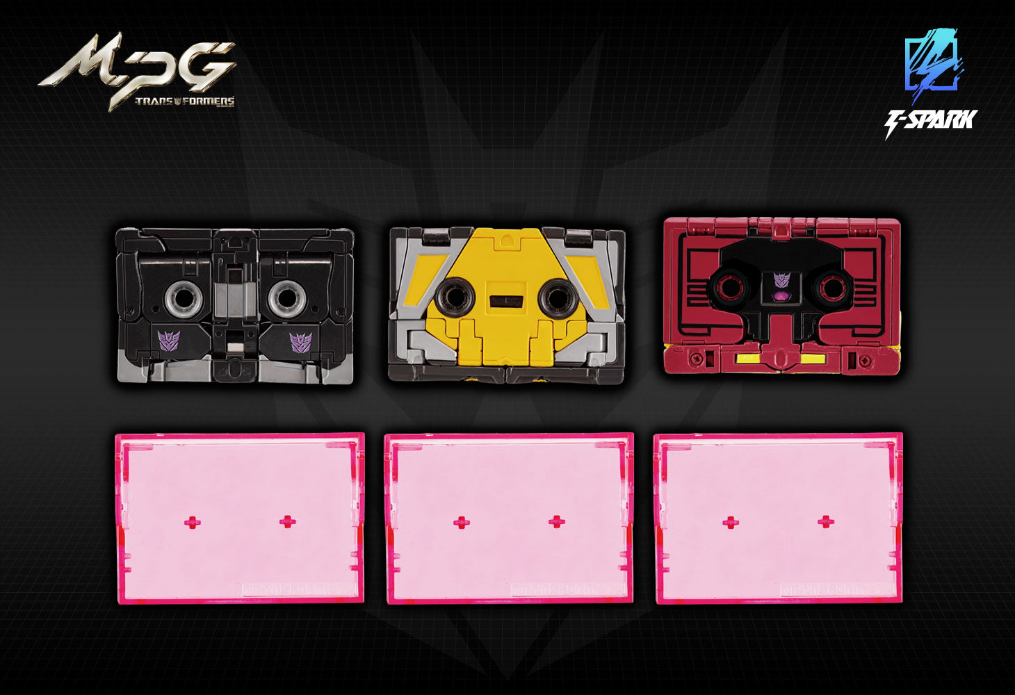 SPECIAL ORDER Takara Tomy - MPG-22 - Transformers - Ravage & Buzzsaw & Ratbat [JP]