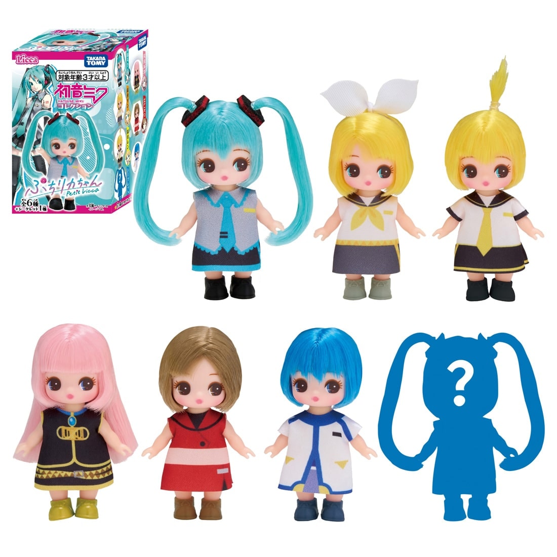 SPECIAL ORDER TAKARA TOMY - Petit Licca-chan Hatsune Miku Collection [JP] [Box of 6]