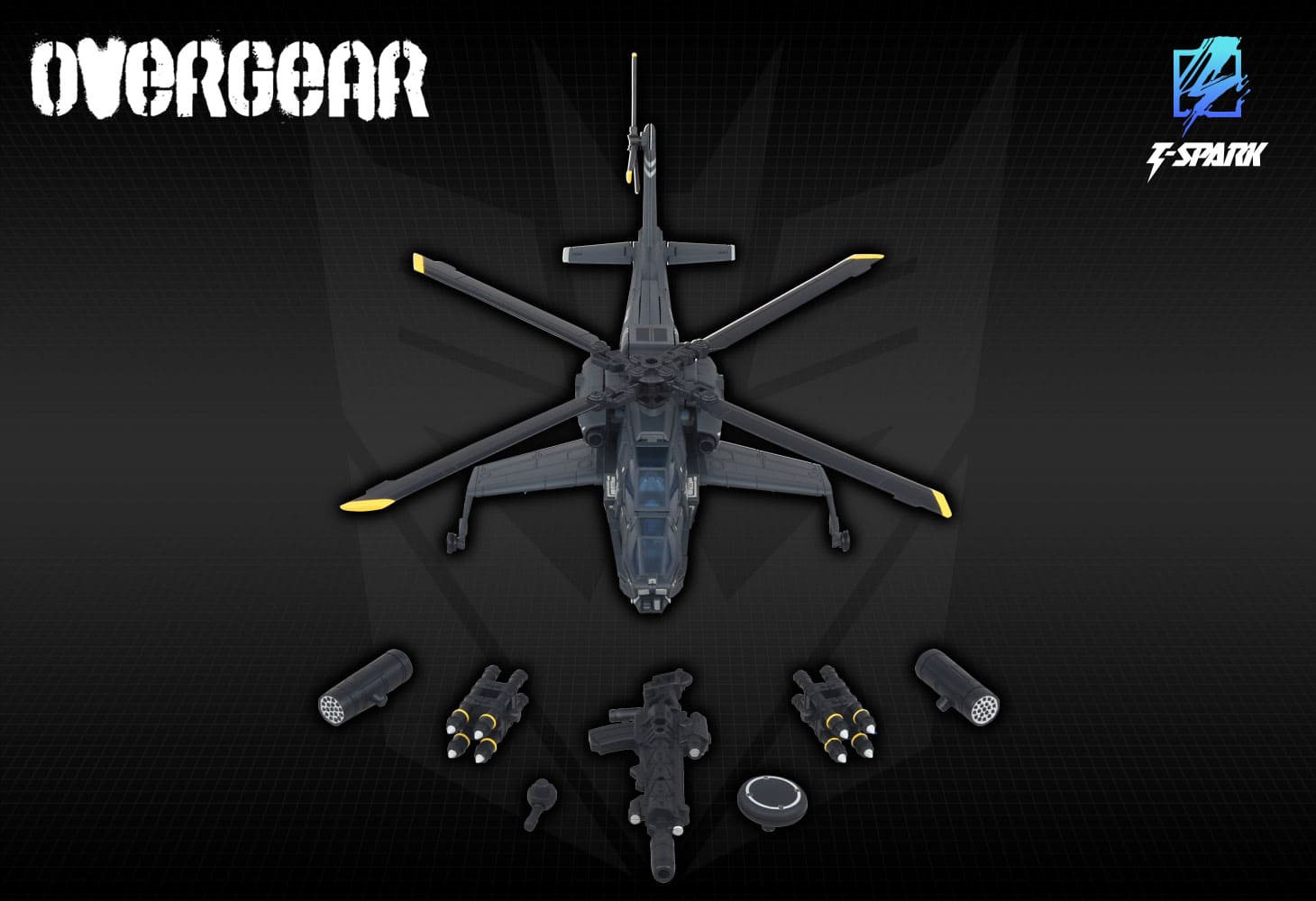 SPECIAL ORDER Takara Tomy - Overgear OG-02 - Transformers - Blackout [JP]