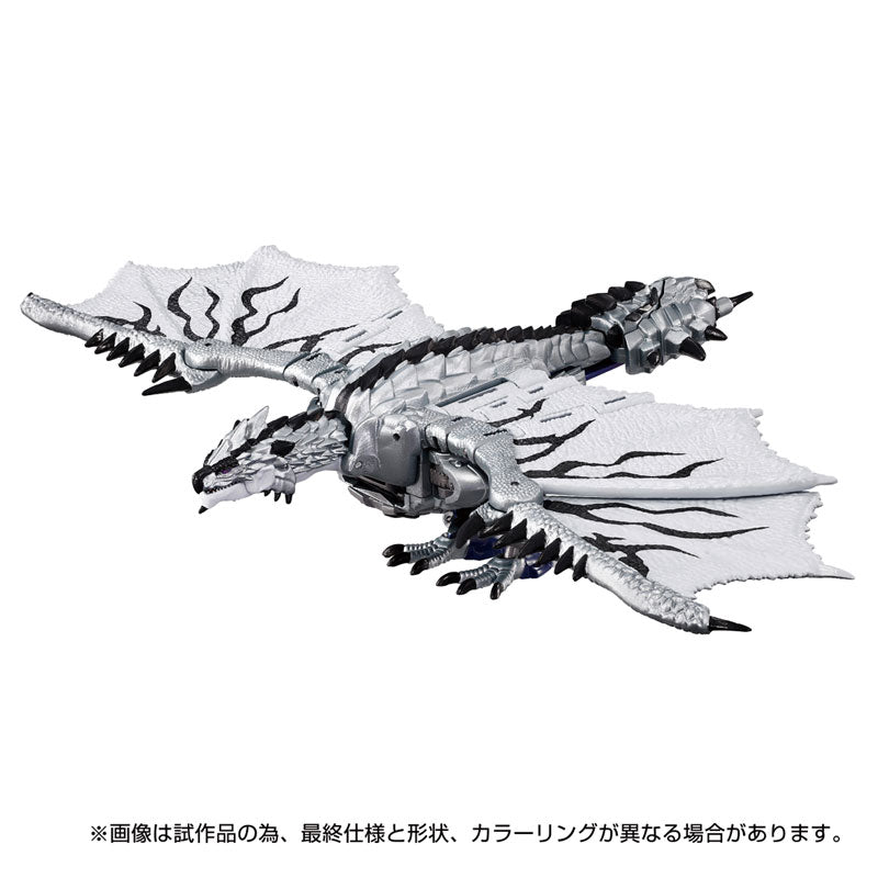 PRE-ORDER Takara Tomy - Transformers x Monster Hunter - Silver Rathalos Prime