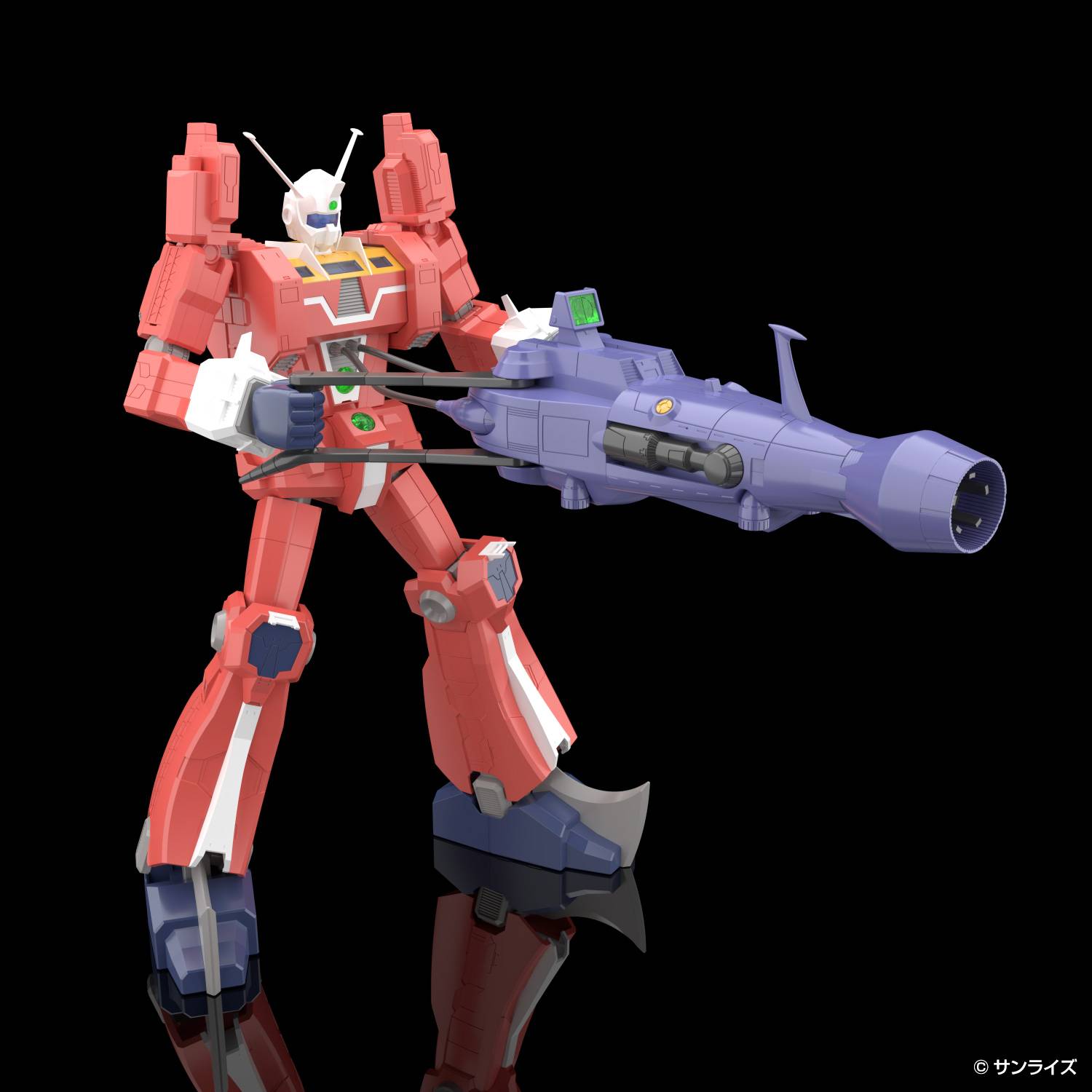 SPECIAL ORDER Aoshima - ACKS DI-02 - Space Runaway Ideon - Ideon: Anime Color Ver. 1/450 [JP]