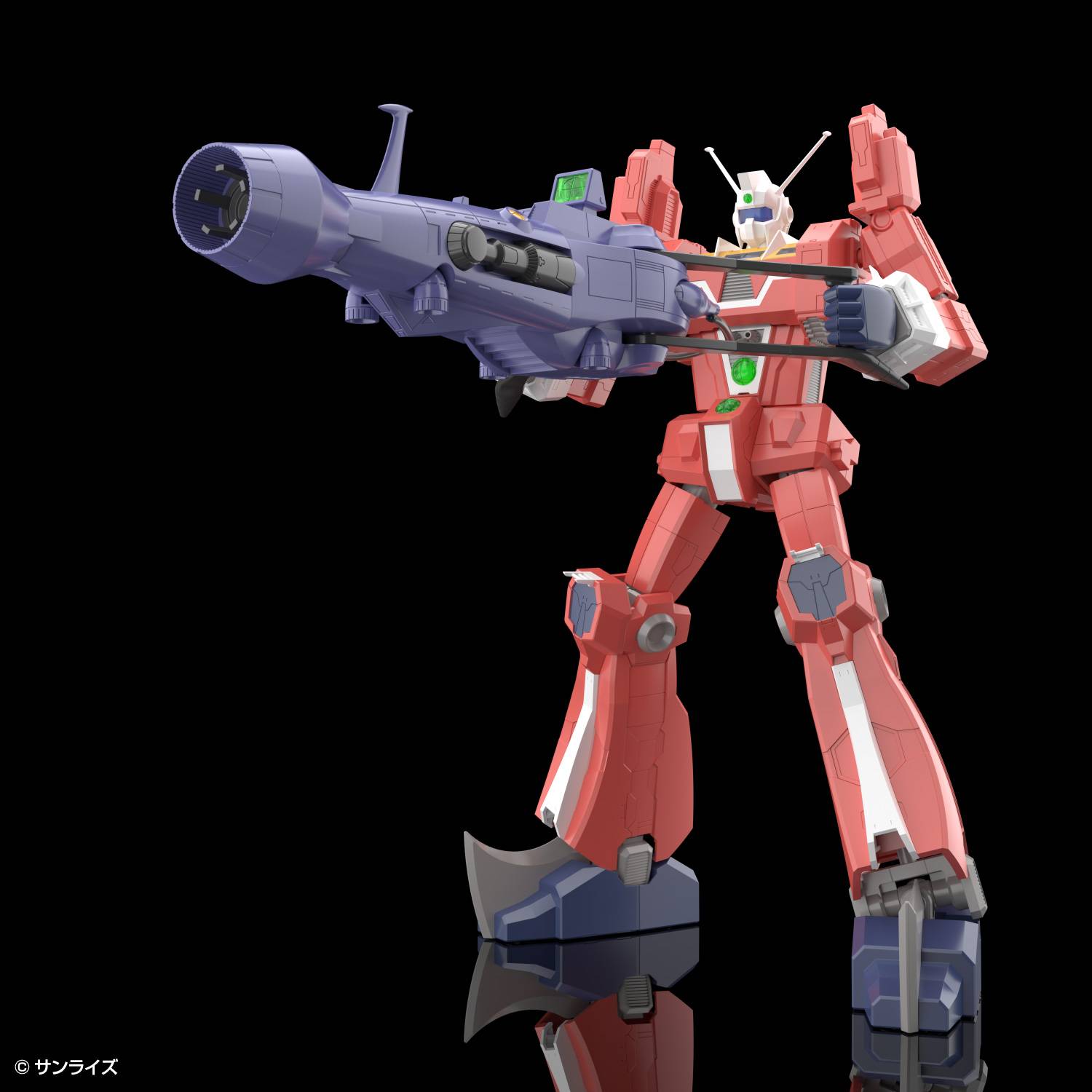 SPECIAL ORDER Aoshima - ACKS DI-02 - Space Runaway Ideon - Ideon: Anime Color Ver. 1/450 [JP]