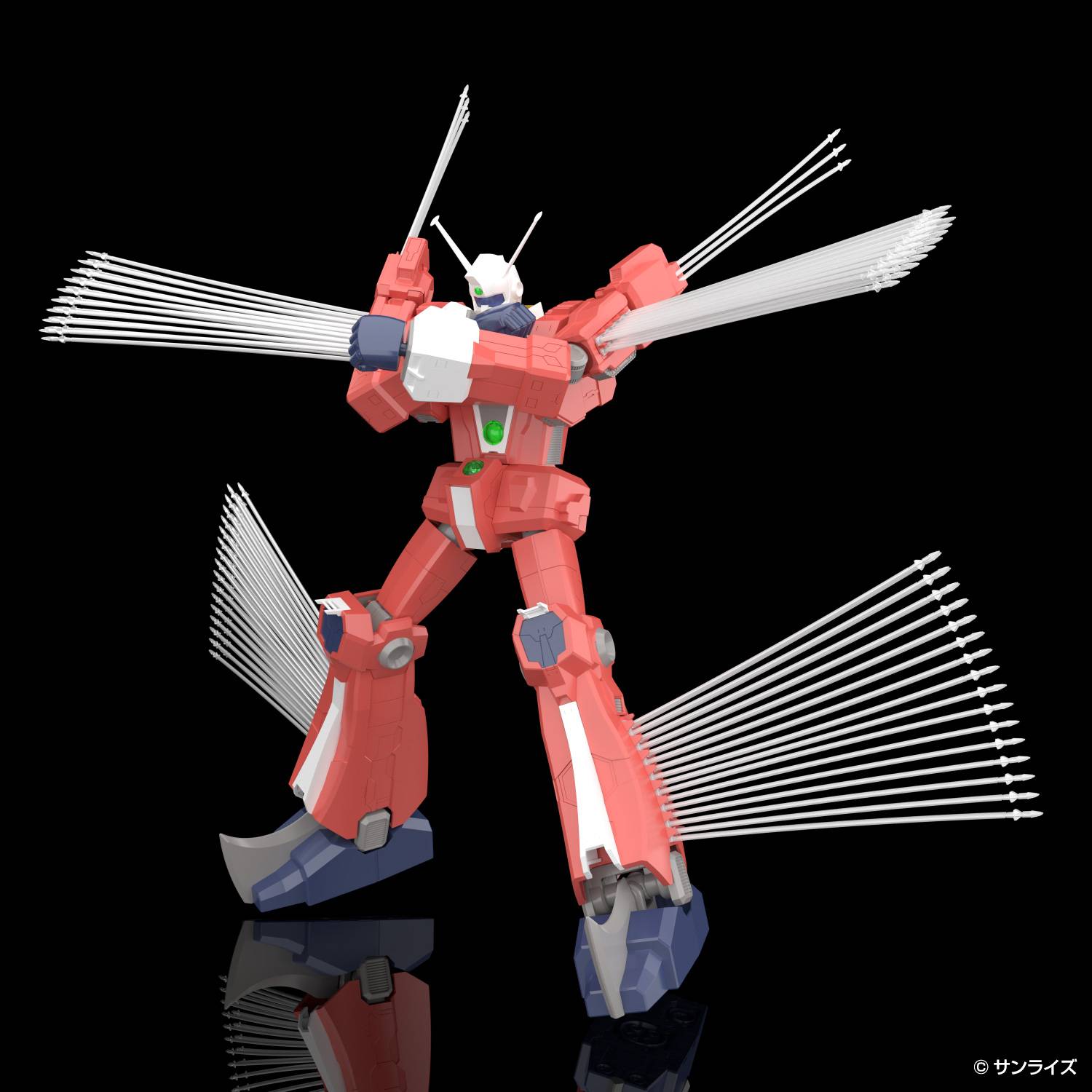 SPECIAL ORDER Aoshima - ACKS DI-02 - Space Runaway Ideon - Ideon: Anime Color Ver. 1/450 [JP]