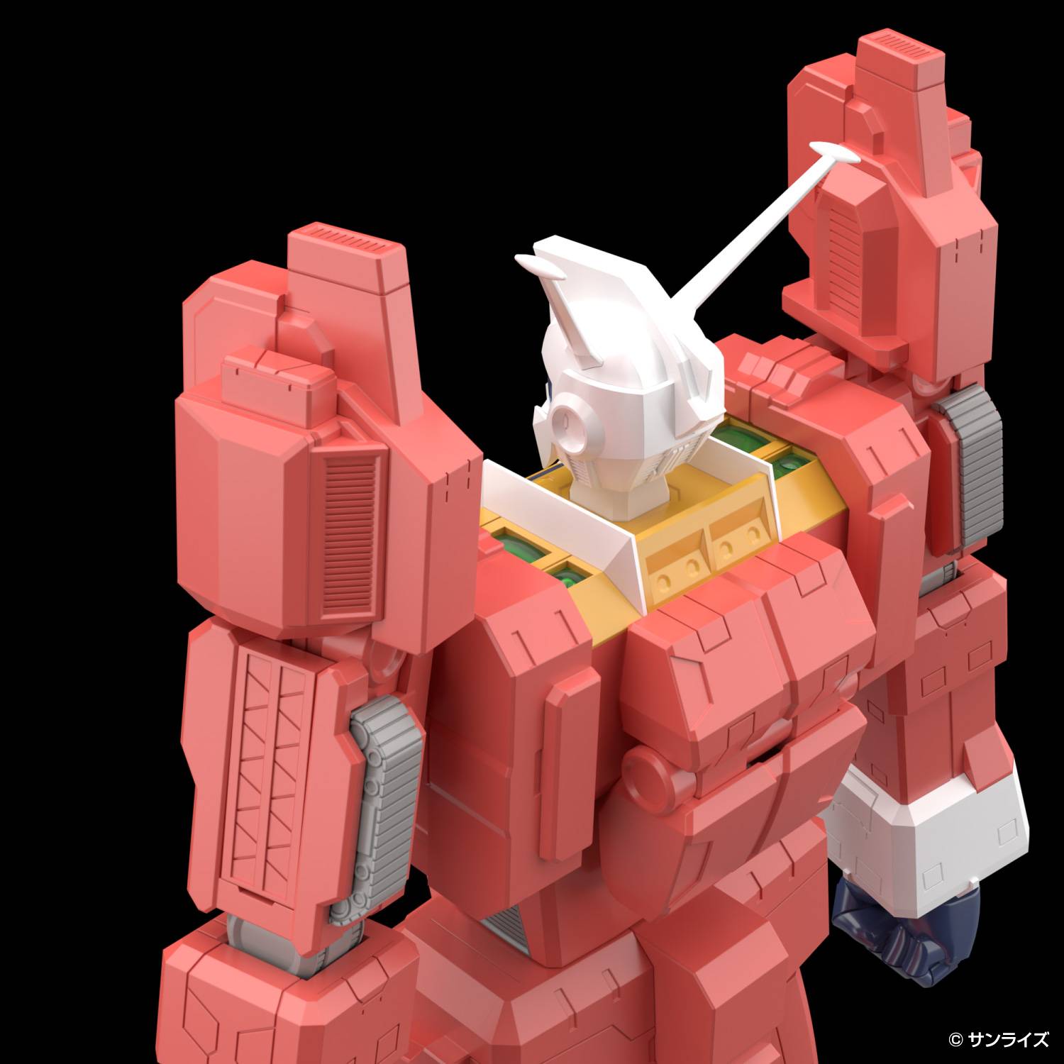 SPECIAL ORDER Aoshima - ACKS DI-02 - Space Runaway Ideon - Ideon: Anime Color Ver. 1/450 [JP]