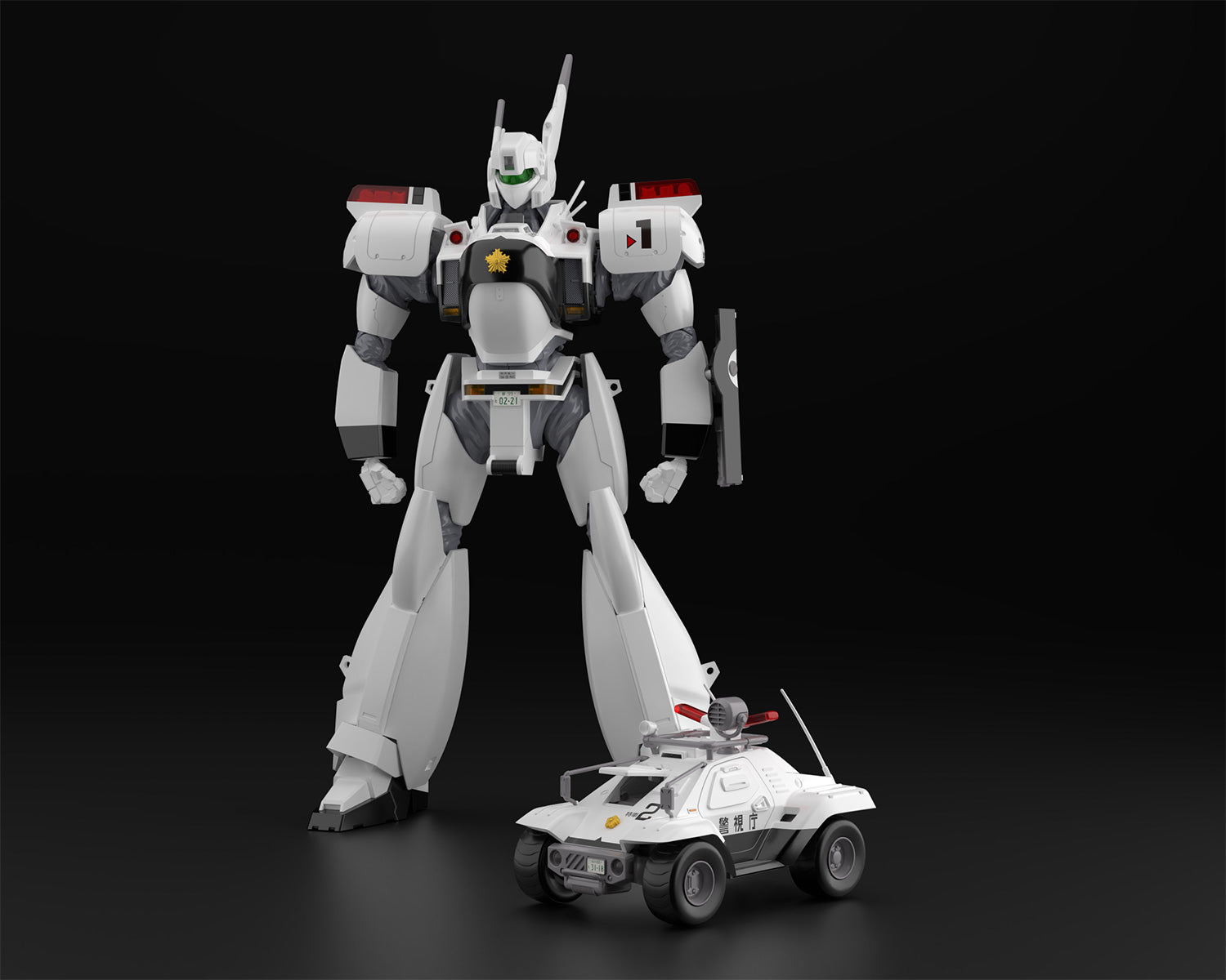 SPECIAL ORDER Aoshima - ACKS No.MP-01 - Patlabor - AV-98 Ingram Type 1 and Type 98 Special Command Vehicle Set 1/43 [JP]