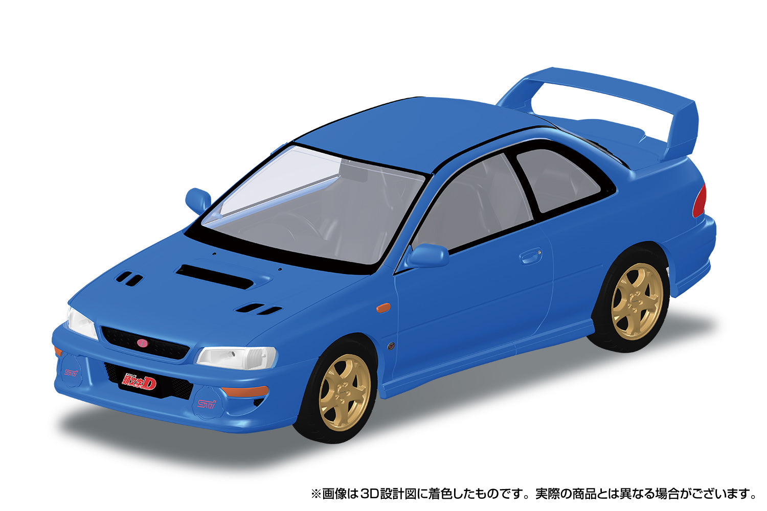 SPECIAL ORDER Aoshima - RakuPla Snap Kit No.CM-6 - Initial D - Bunta's Impreza [JP]