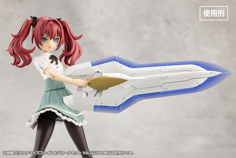 PRE-ORDER Kotobukiya - Sousai Shoujo Teien - Customized Face Decal Set Vol. 3