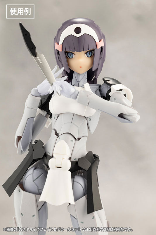 PRE-ORDER Kotobukiya - Sousai Shoujo Teien - Customized Face Decal Set Vol. 3