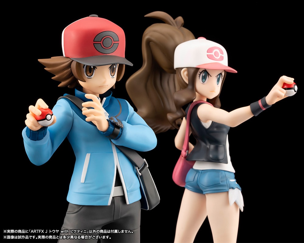 SPECIAL ORDER Kotobukiya - ARTFX J - Pokémon Figure Series - Hilbert with Victini 1/8 [JP]