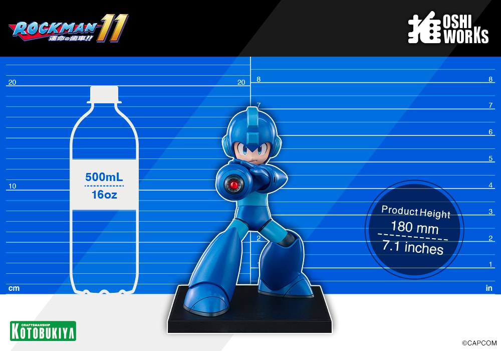 PRE-ORDER Kotobukiya - Oshi Works - Mega Man 11 - Mega Man