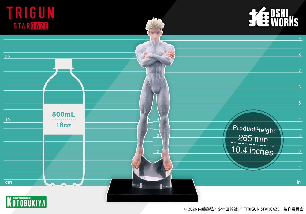 SPECIAL ORDER Kotobukiya - OSHI WORKS - Trigun Stampede - Millions Knives 1/8 [JP]